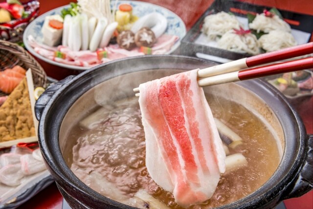 Pork shabu-shabu