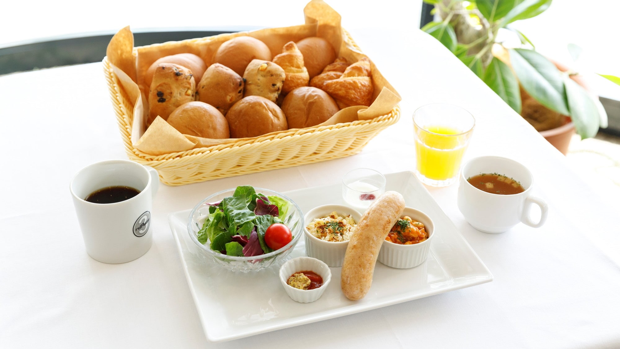 朝食プレート