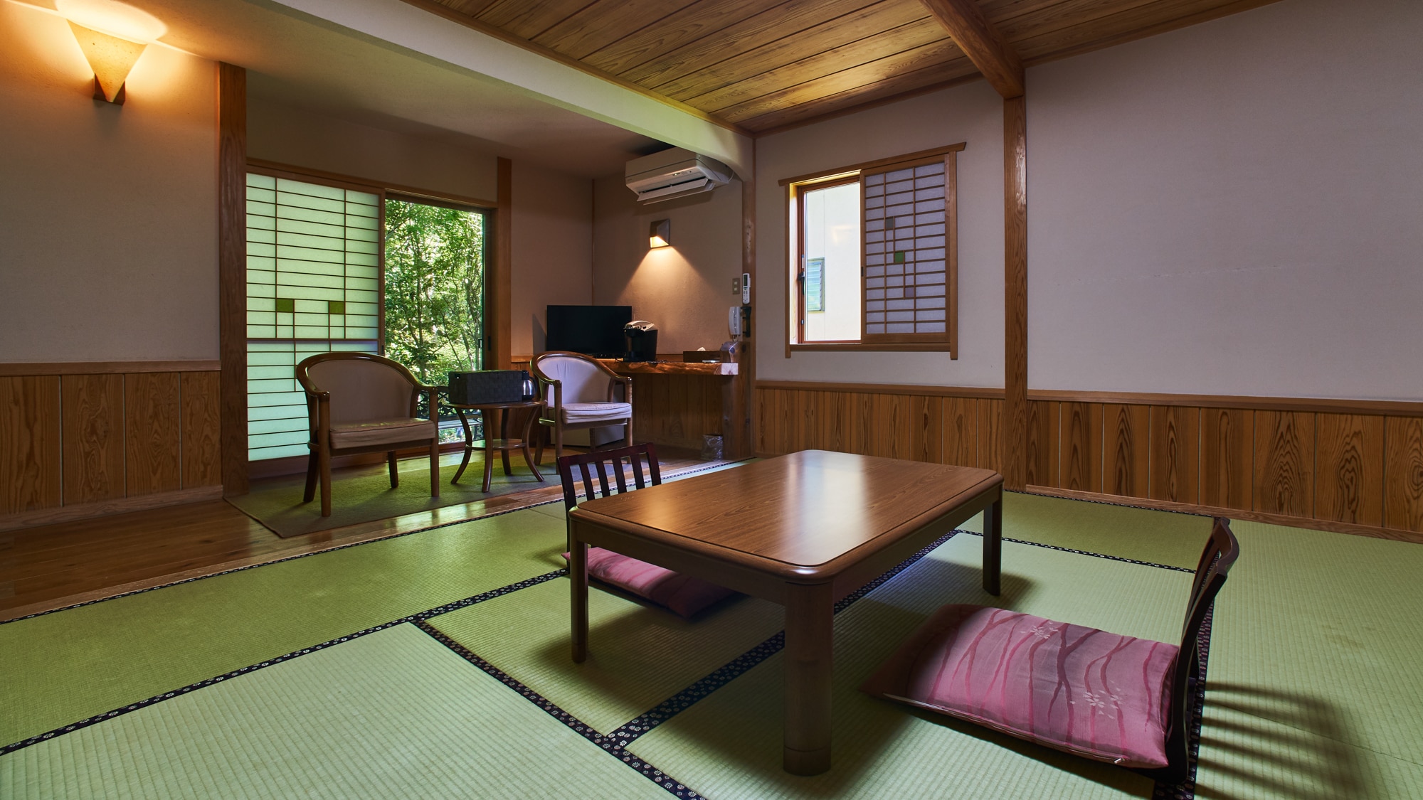  [10 tikar tatami] Yusuge / kamar bergaya Jepang 10 tikar tatami + 2 lantai tikar tatami + bak mandi terbuka