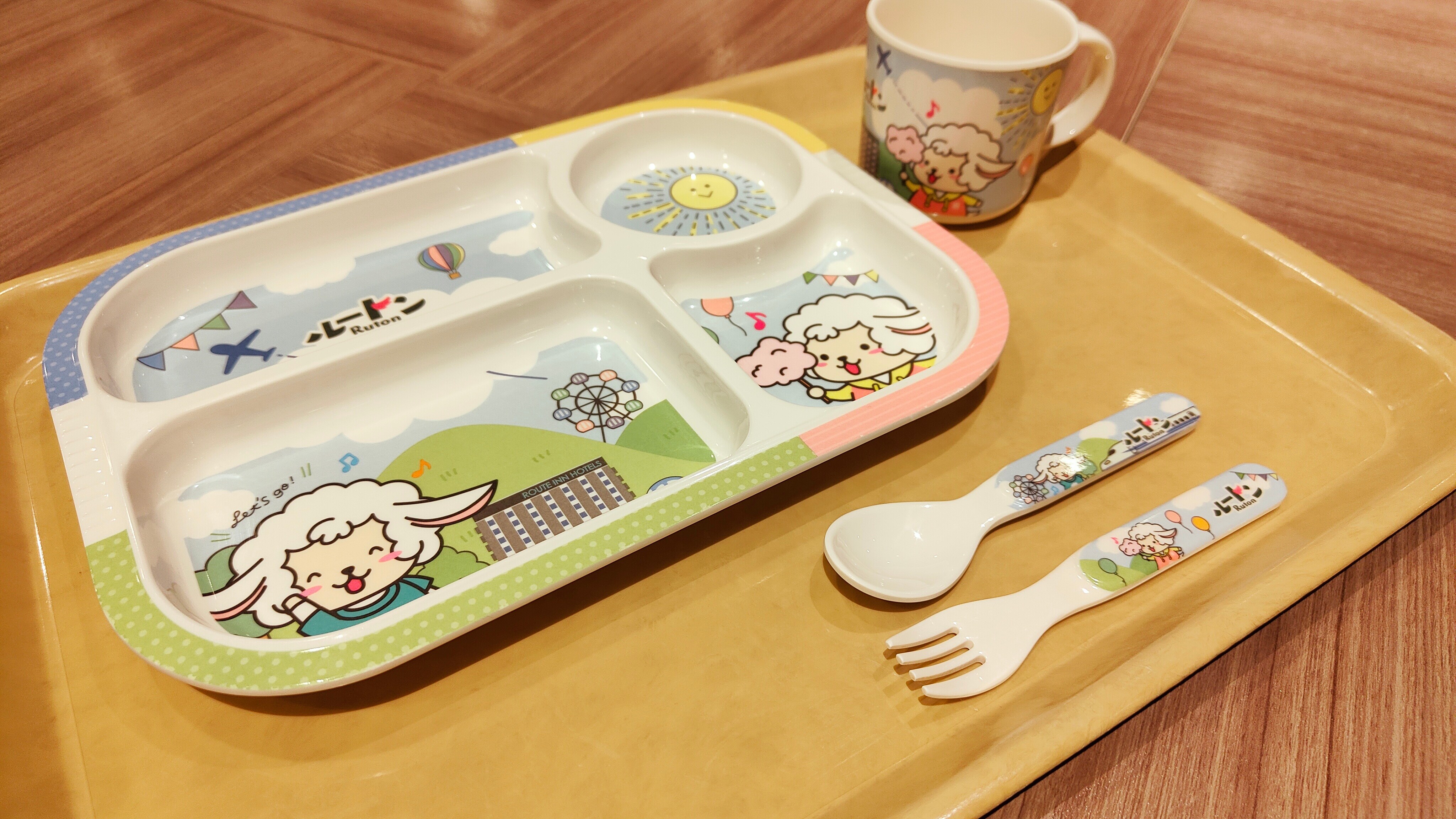 盧頓兒童餐具