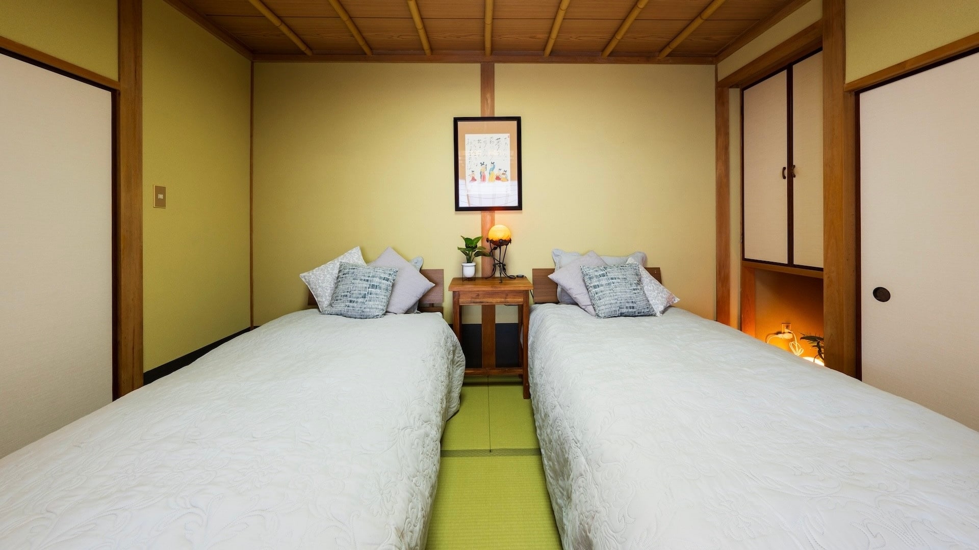 [Main building] Special room "Japanese-style room 8 tatami mats + 6 tatami mats" with open-air bath / 1st floor