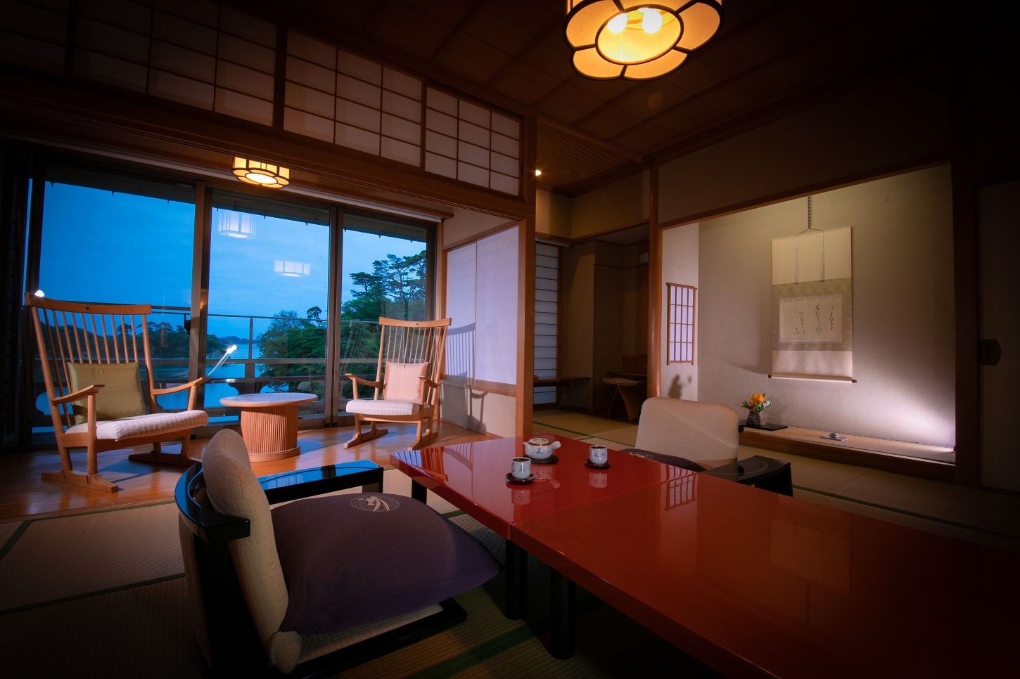 2-room type with bed "Old Matsu"
