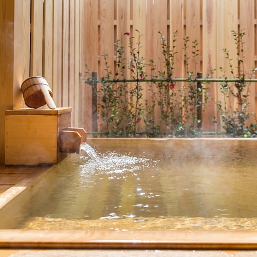 Open-air bath image