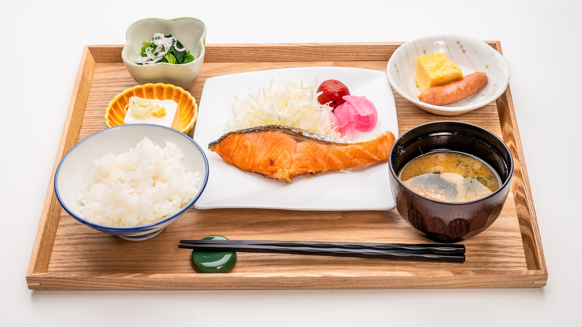 #早餐示例 早餐有“3种”可供选择！