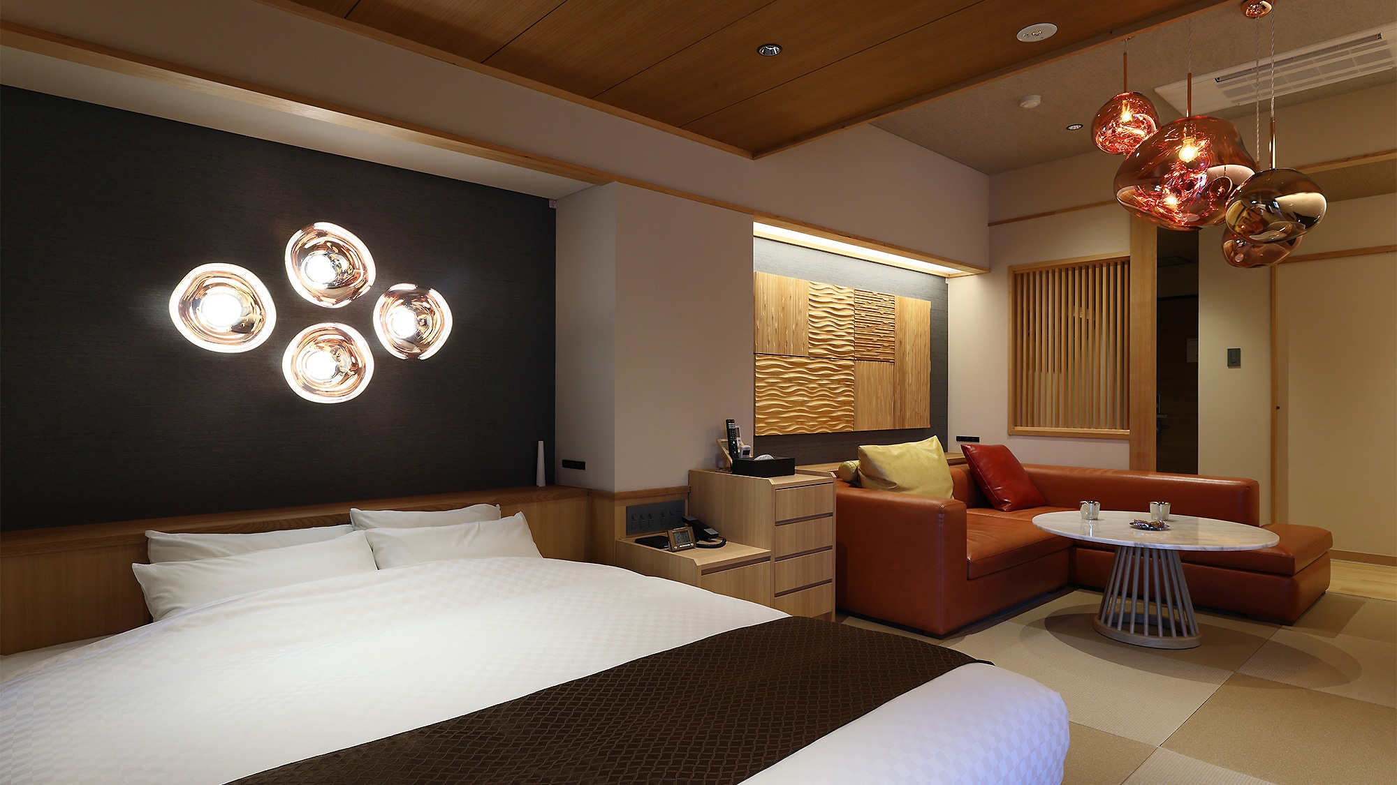 [NEW OPEN in April 2023 Gem] Semi-open-air bath + sauna + cold bath + king size bedroom