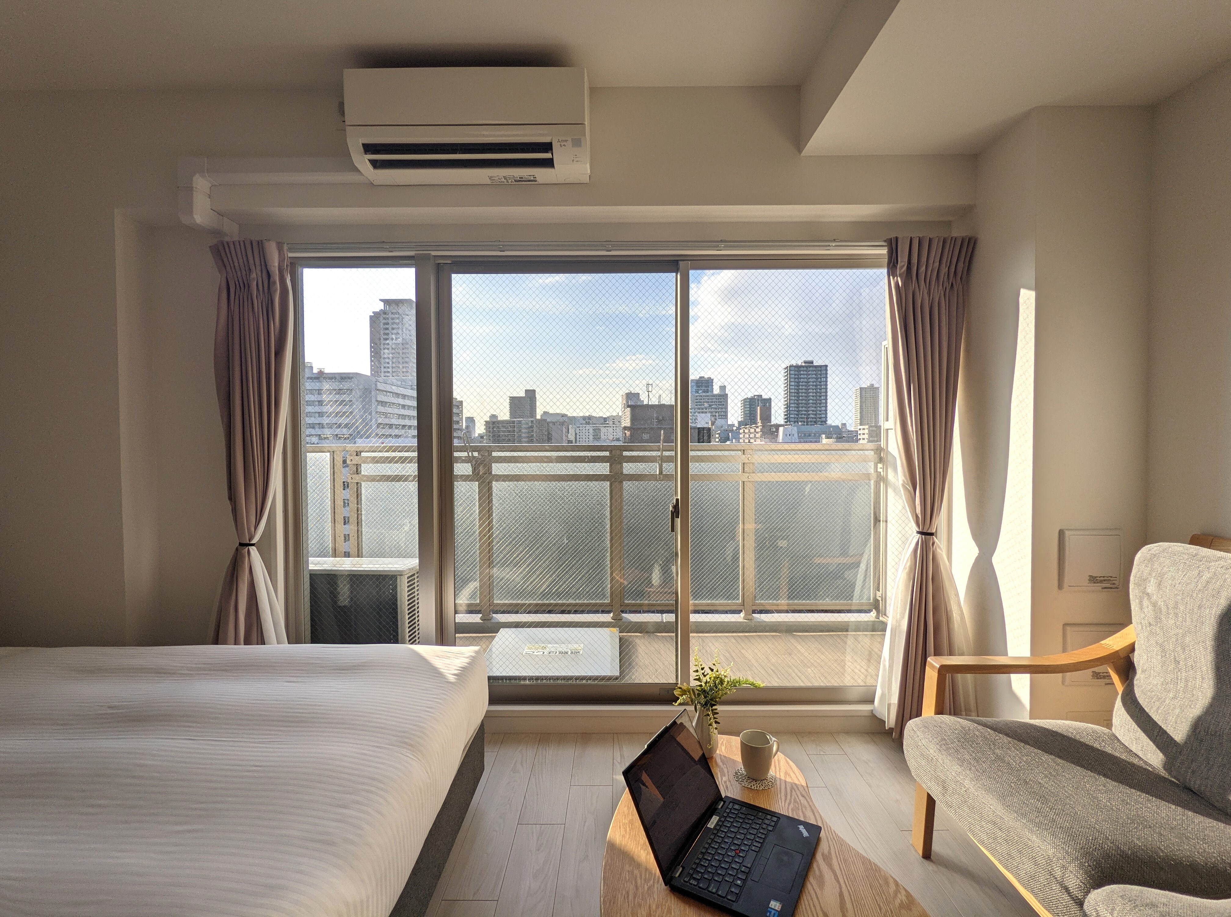Double bed x2_Higher floor_View