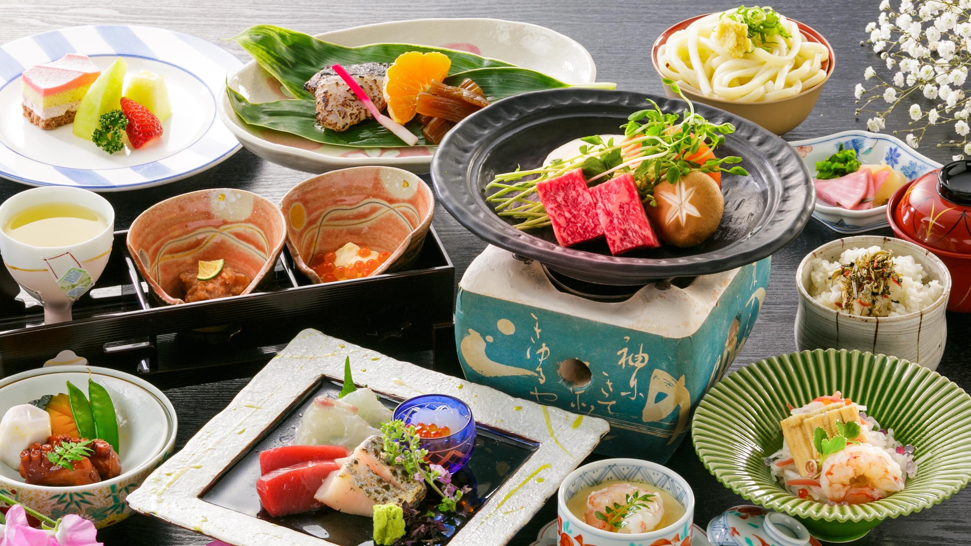 Basic Kaiseki cuisine (Sanmizukan)