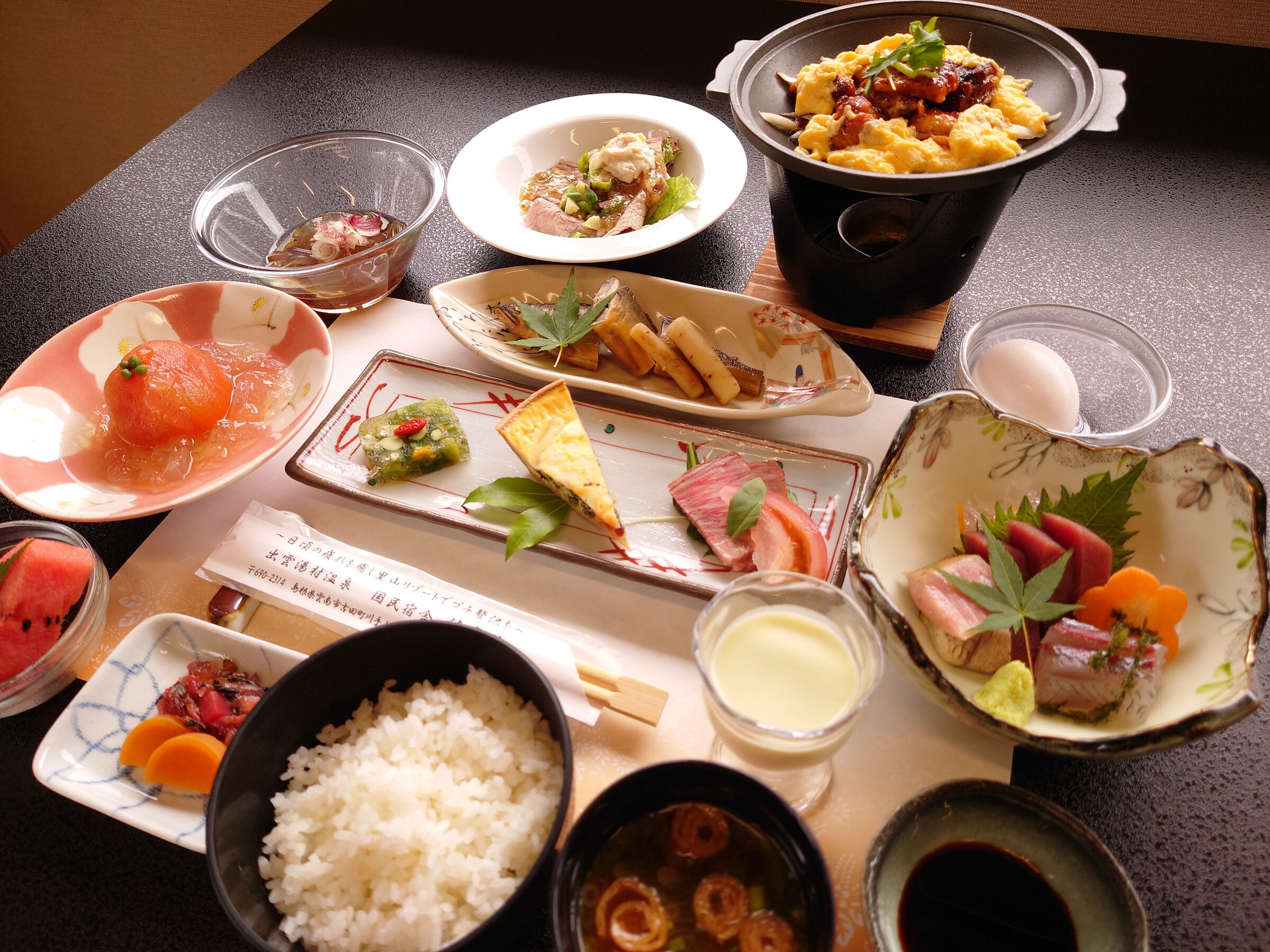 季节性怀石料理套餐 - 夏季