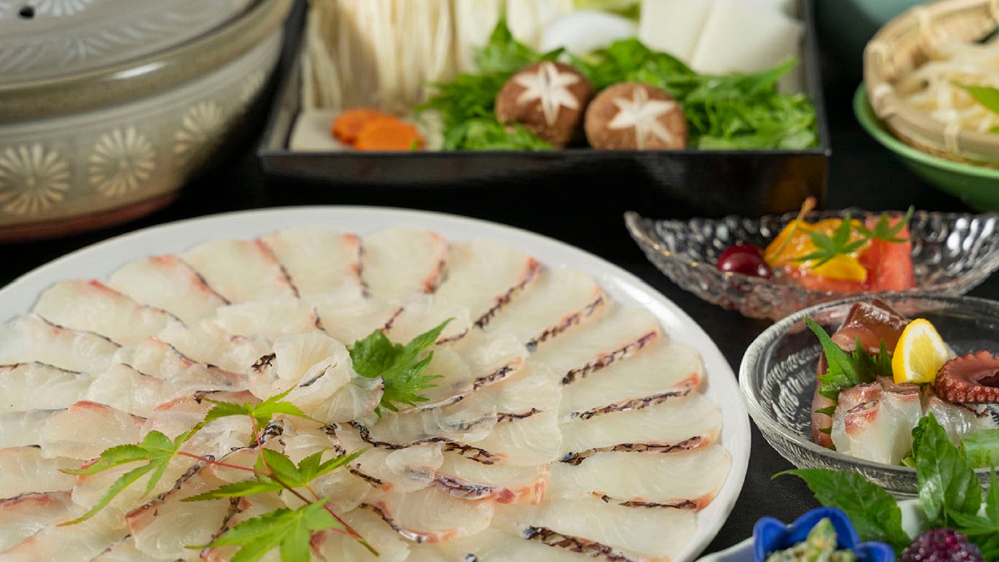 [Sea bream shabu-shabu]