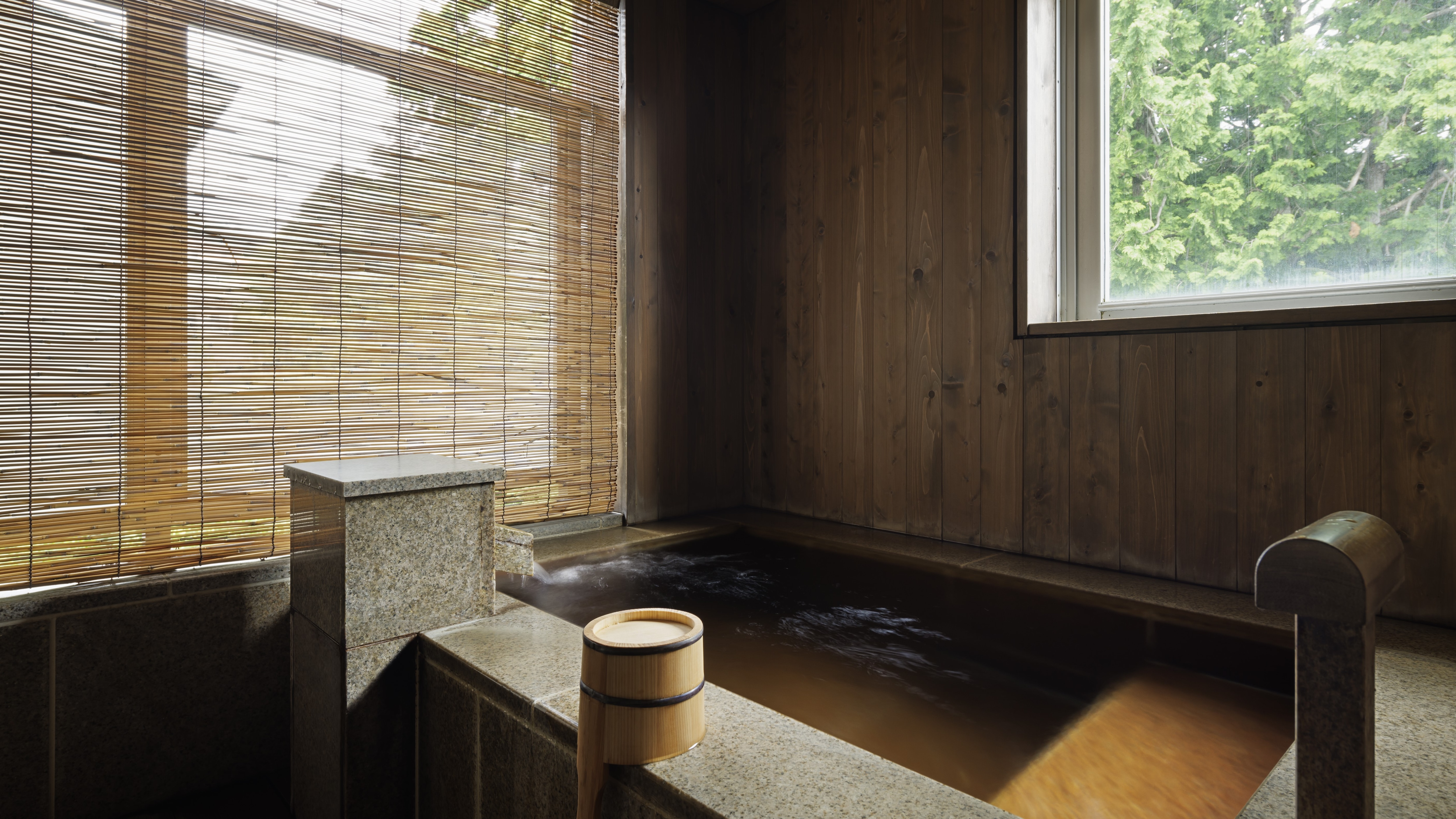 Main Building Premier Room/Japanese-Western style room with hot spring (semi-open-air) bath