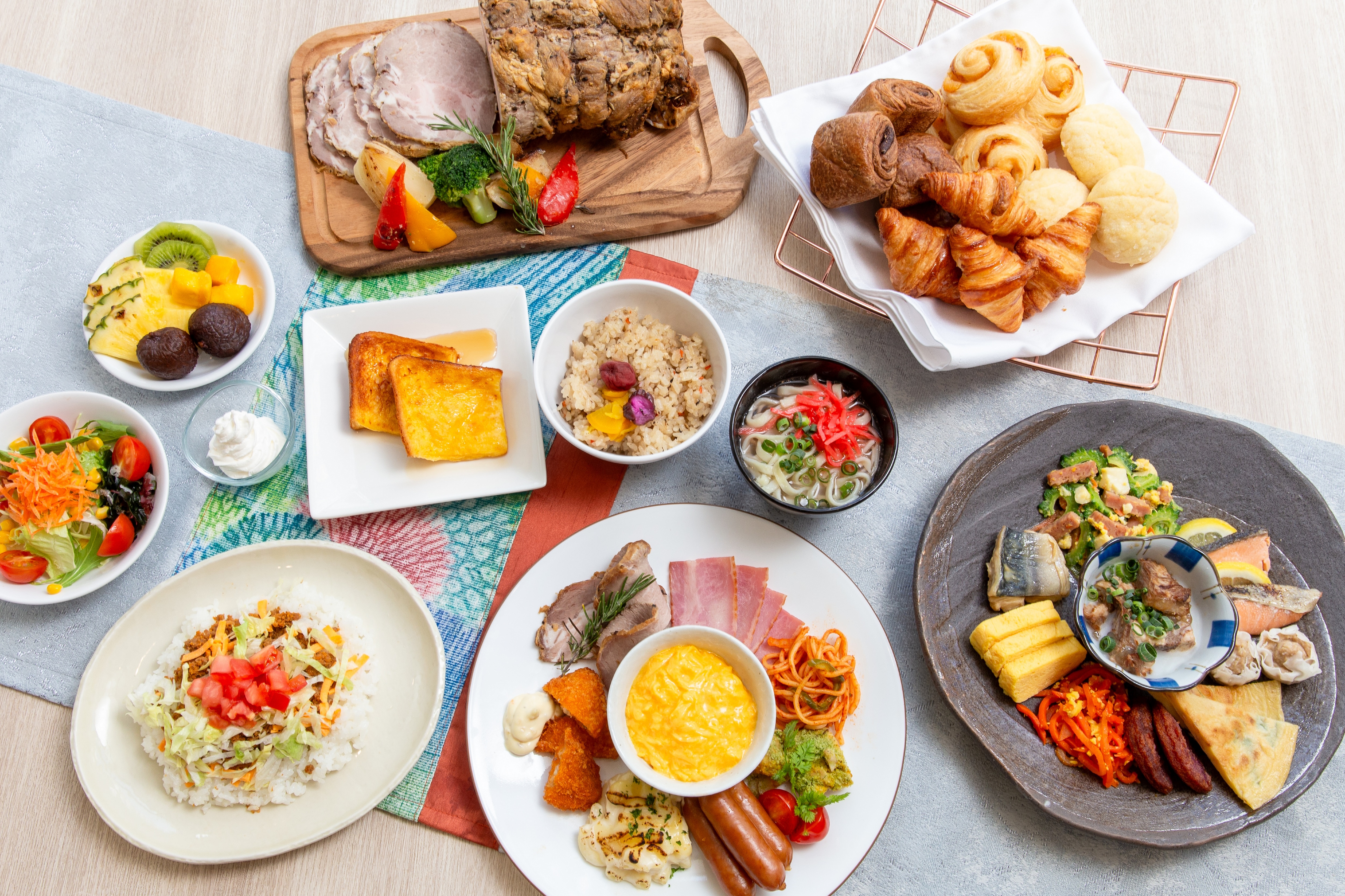 Sắp xếp bữa sáng①
