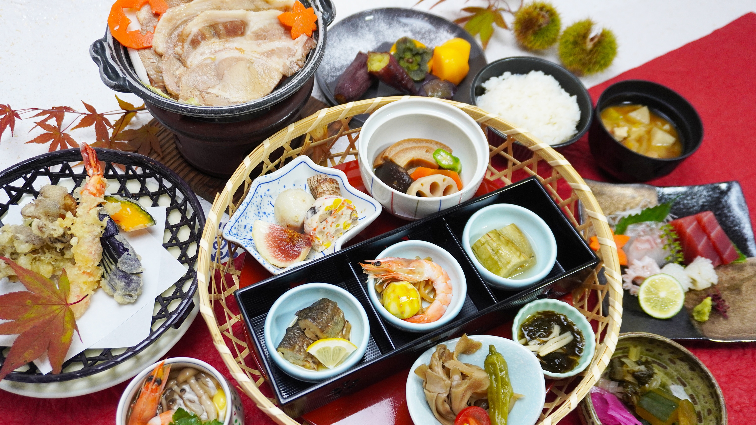 Autumn cuisine standard course