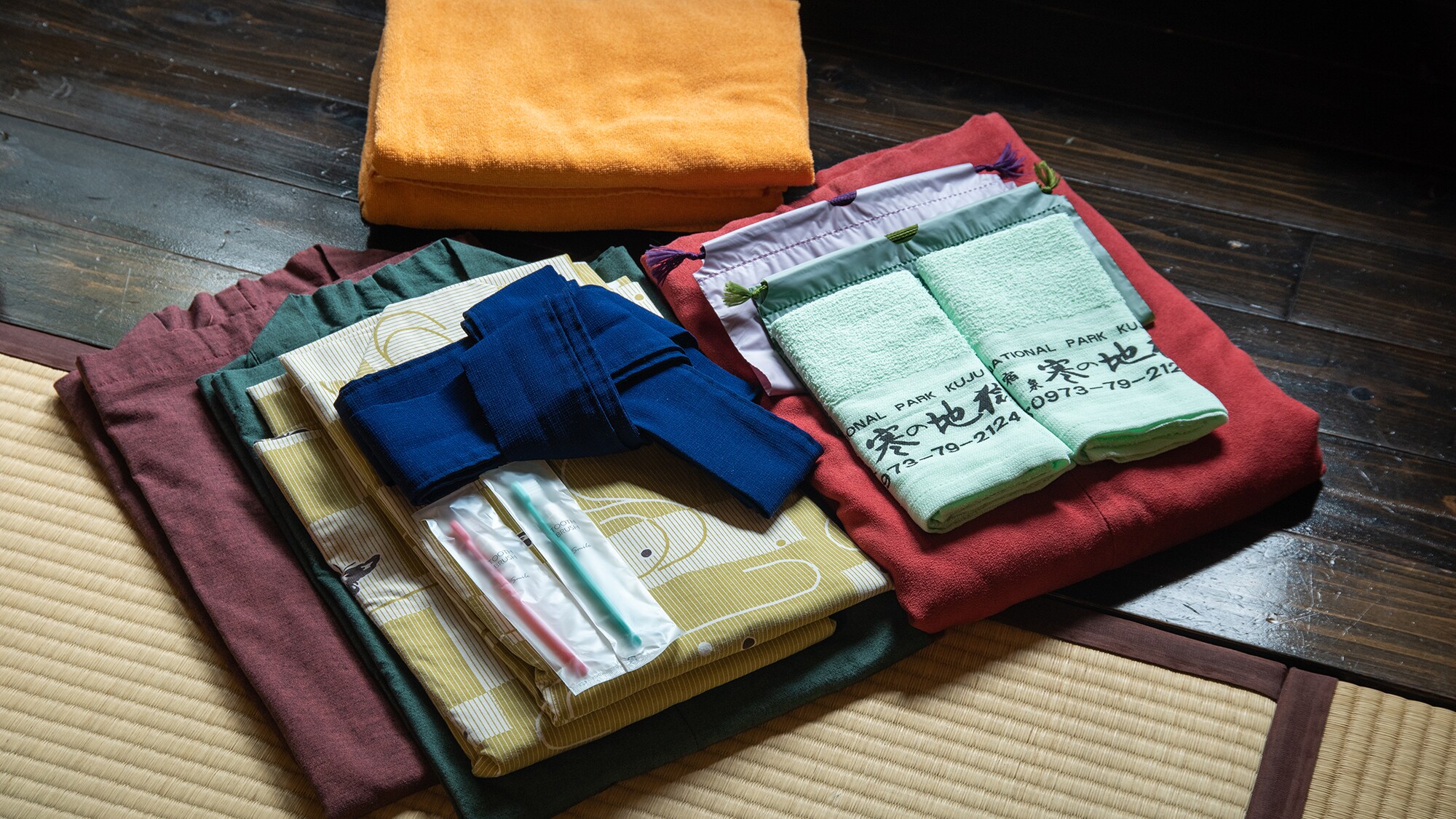*[Guest room amenities] Wearing a yukata is one of the pleasures of traveling.