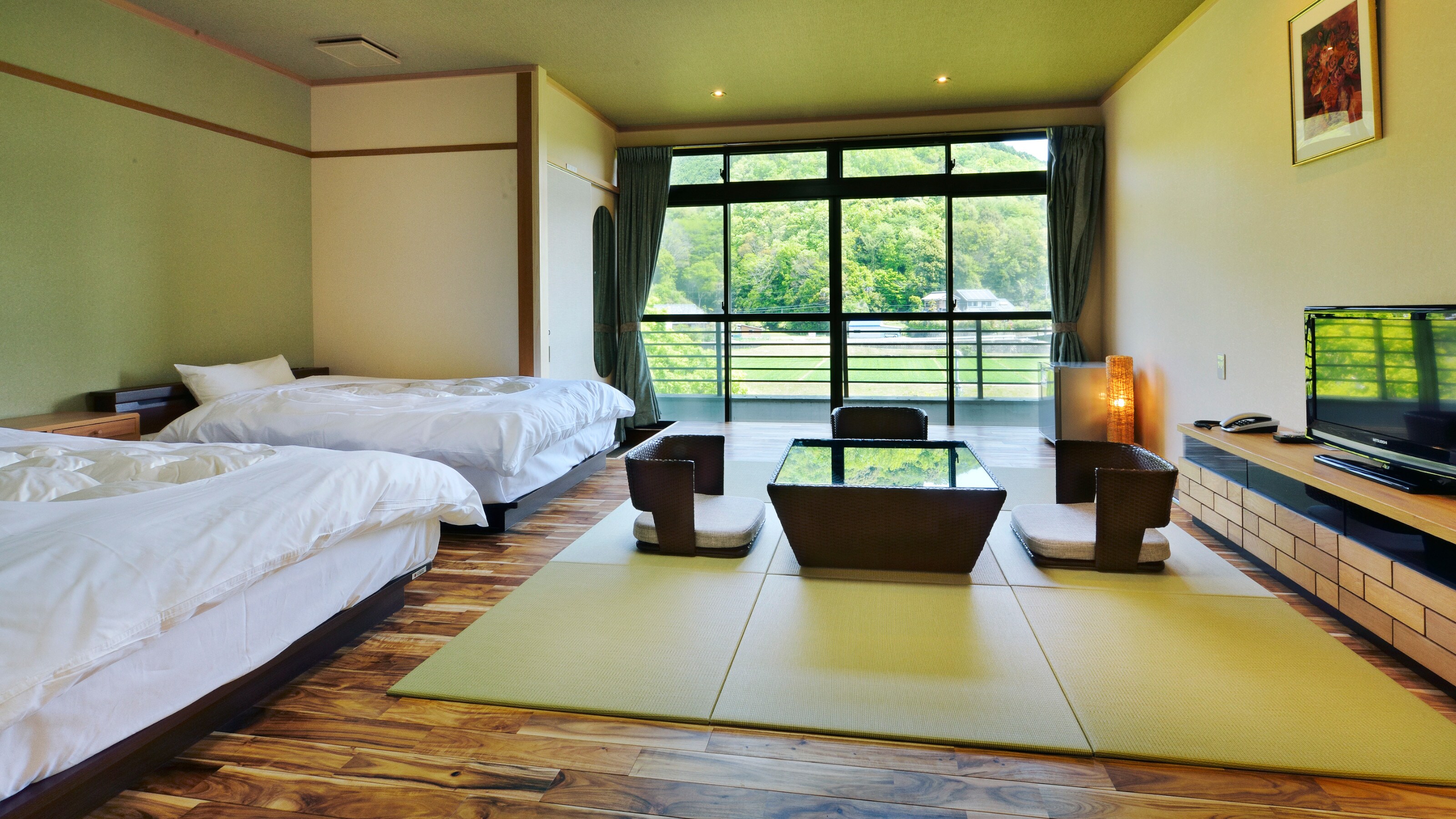 Japanese and Western room
