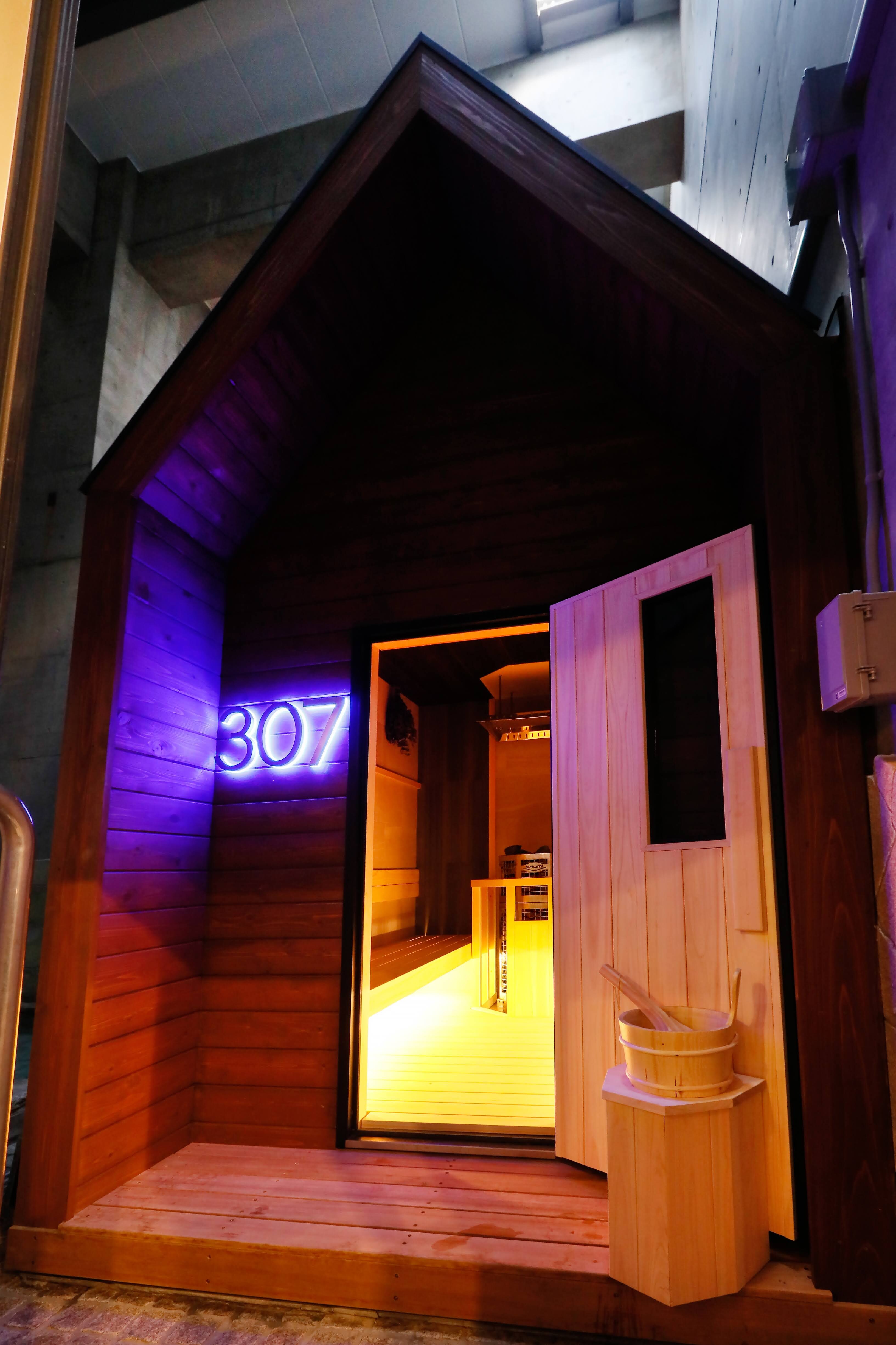 Hanya kamar mandi pria! ! Pondok sauna