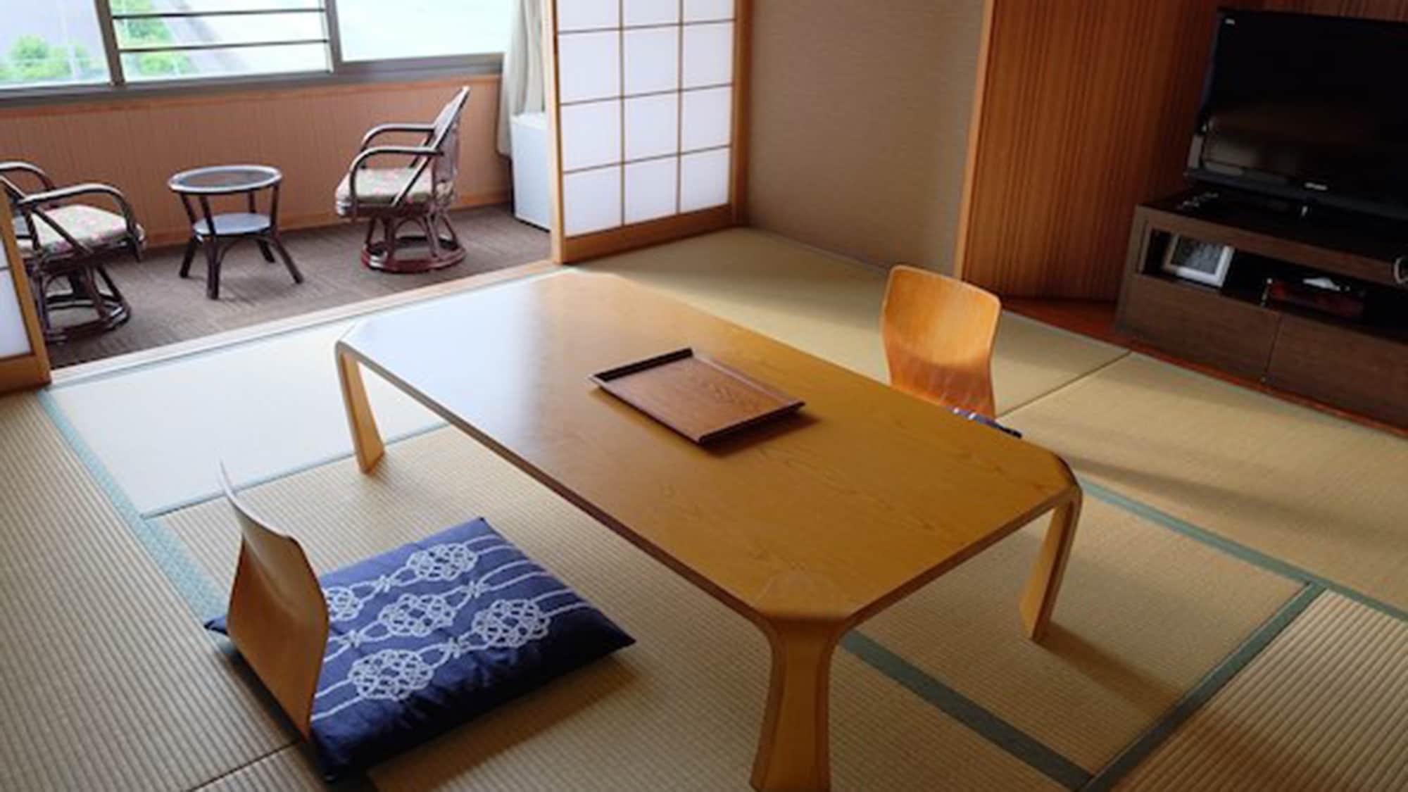 Japanese-style room 8-10 tatami mats: an example
