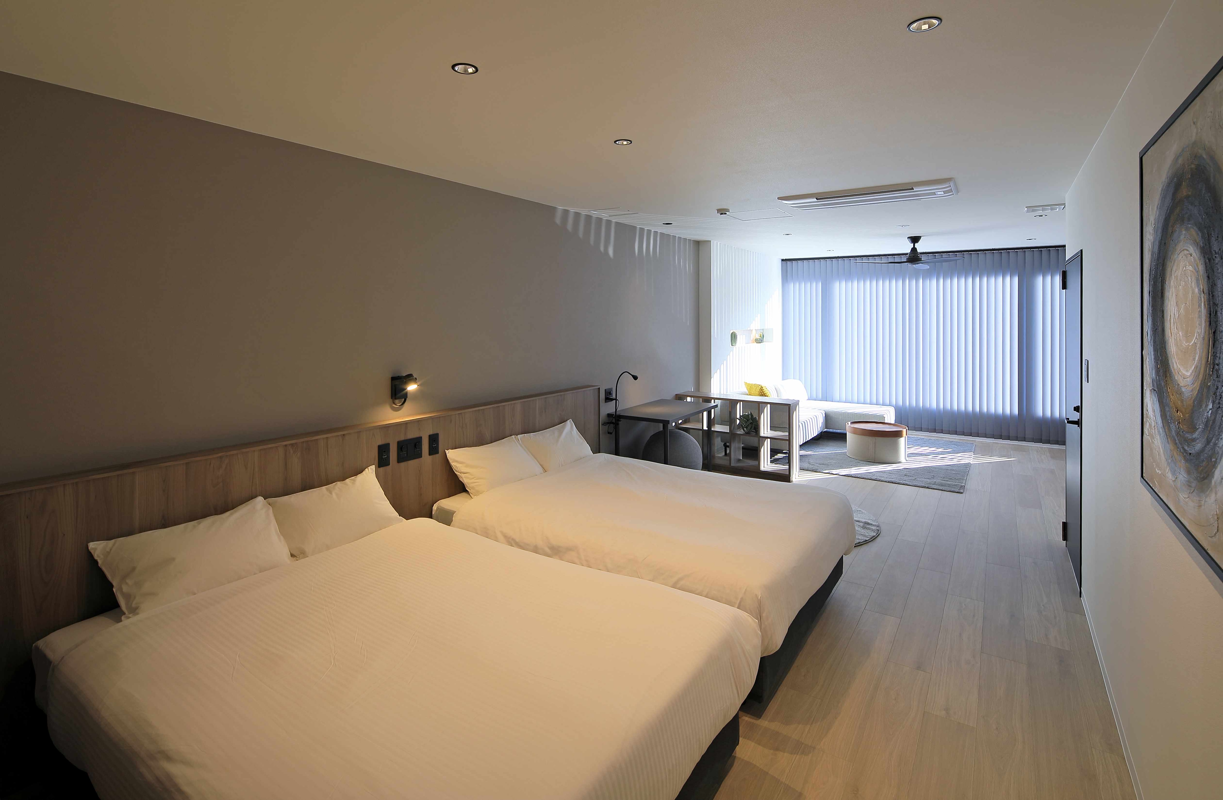 Twin beds