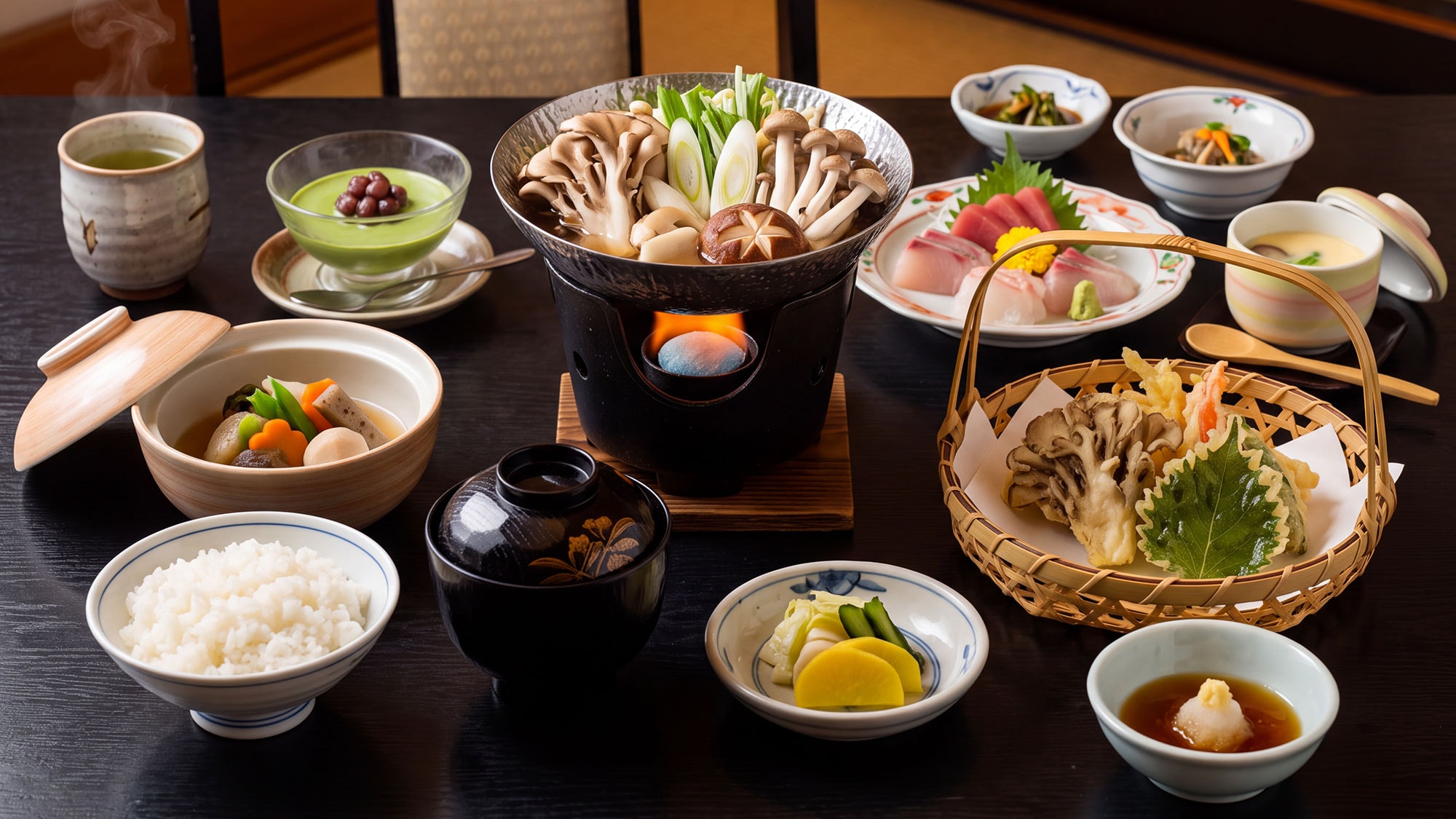 Autumn Kaiseki Cuisine