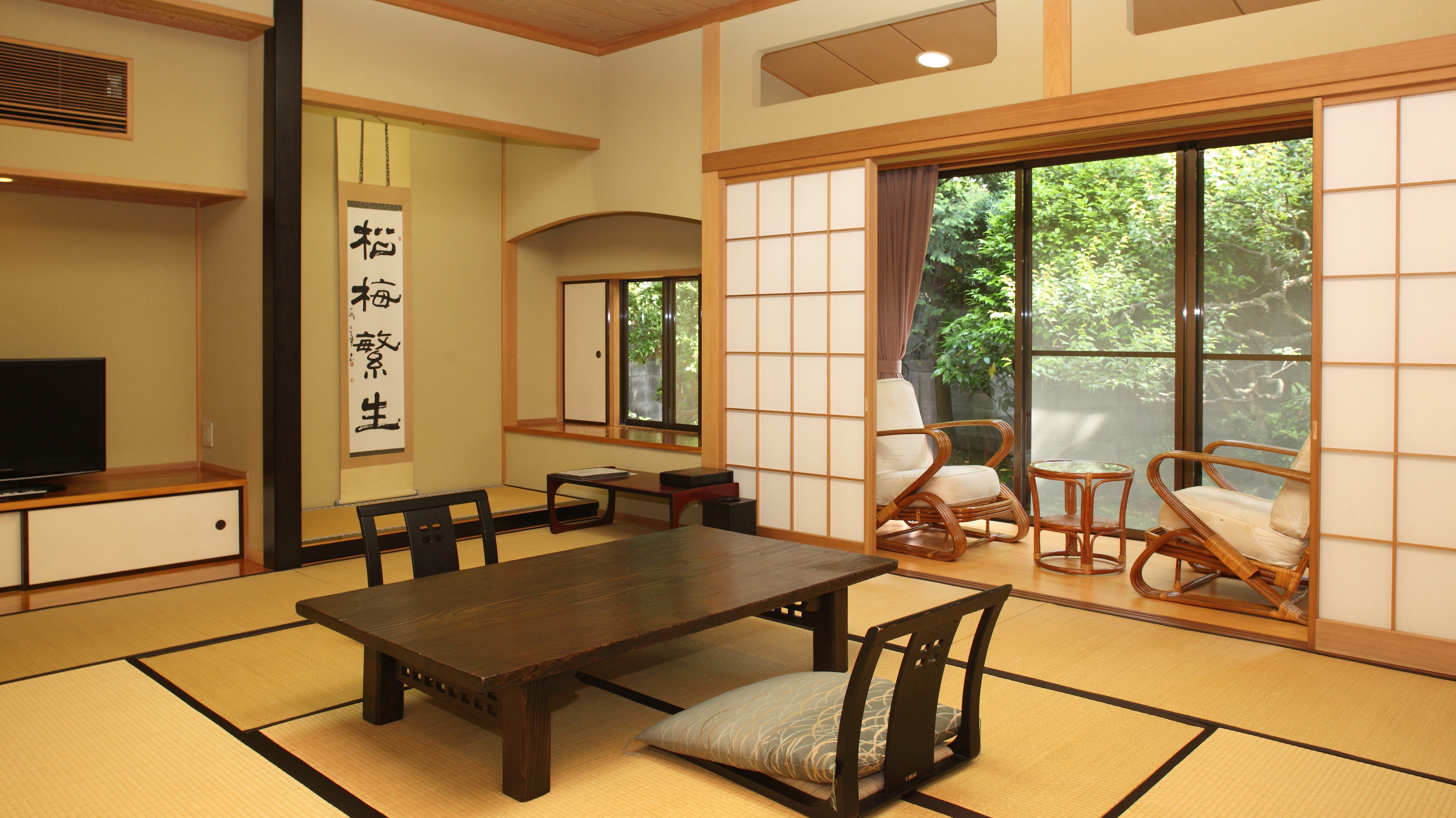 Phòng khách của khu nhà phụ "Kitaoka"