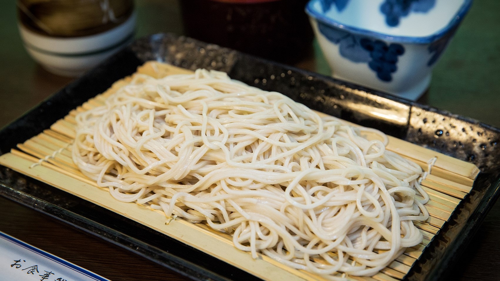 100% buckwheat noodles