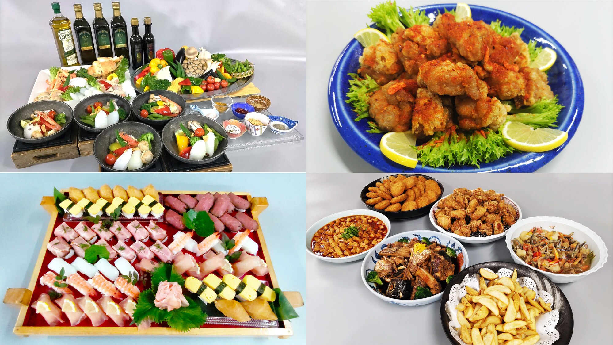 [Juni hingga Agustus] Contoh prasmanan makan malam