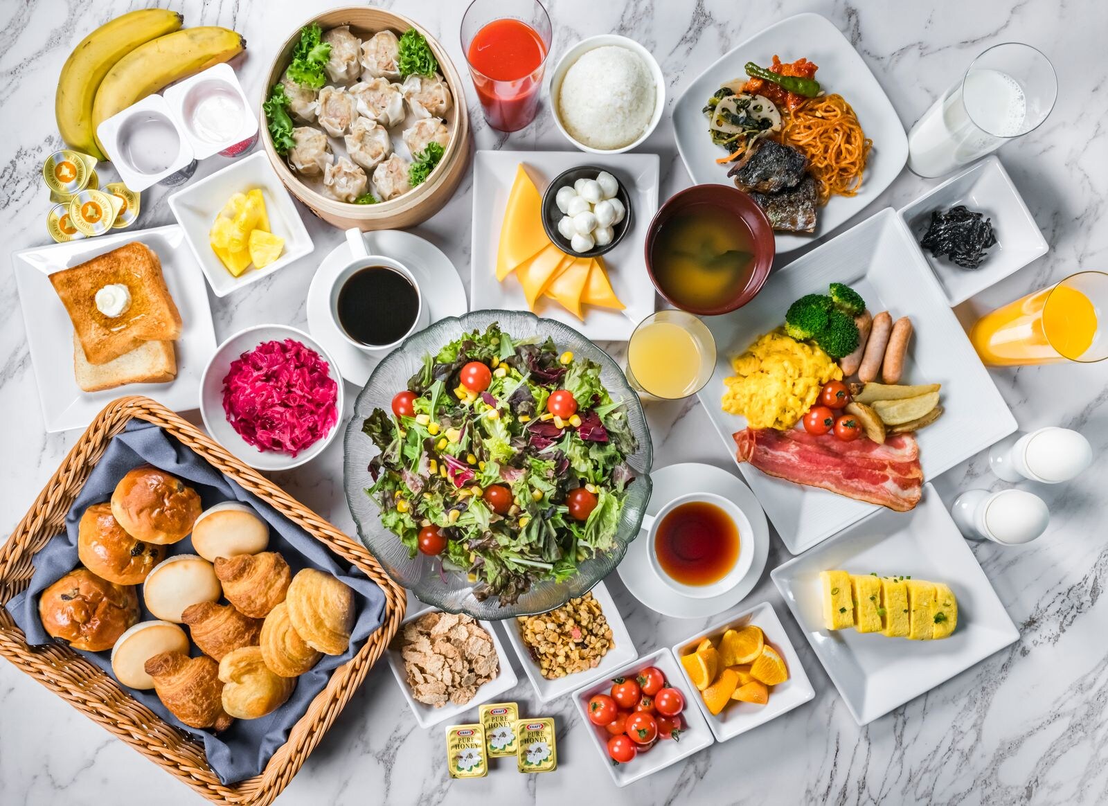 Bữa sáng tự chọn