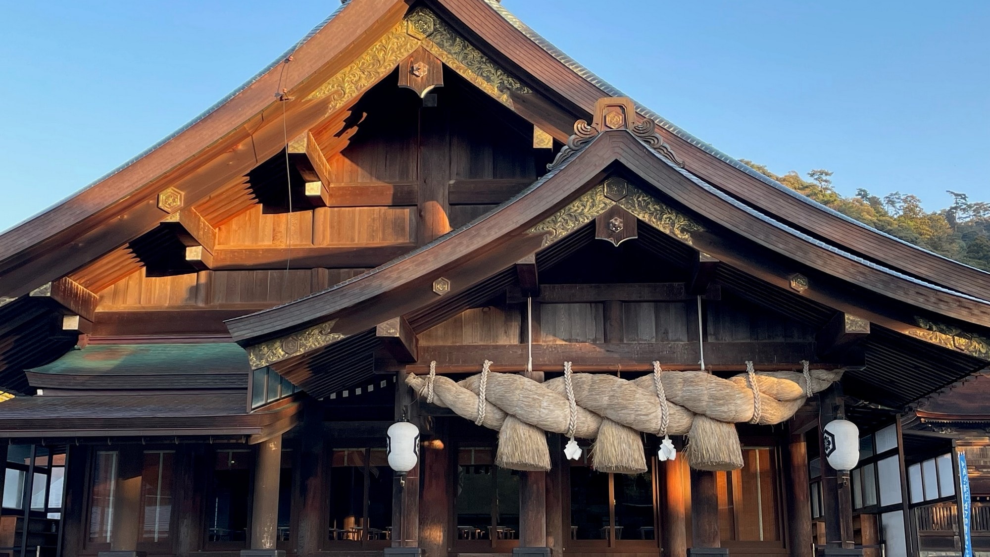 Izumo Taisha Shrine worship hall