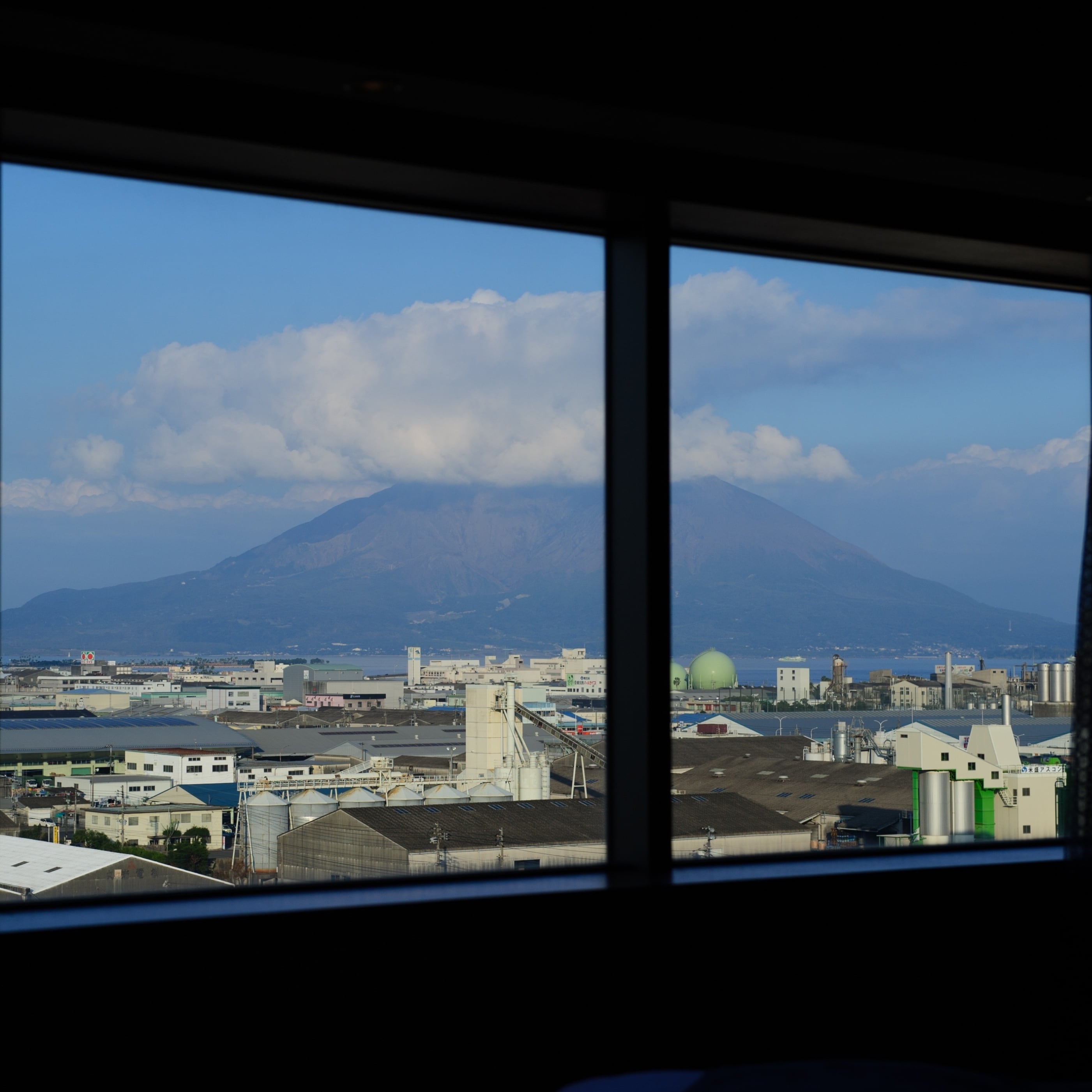 Suite Panorama Sakurajima dan kota!