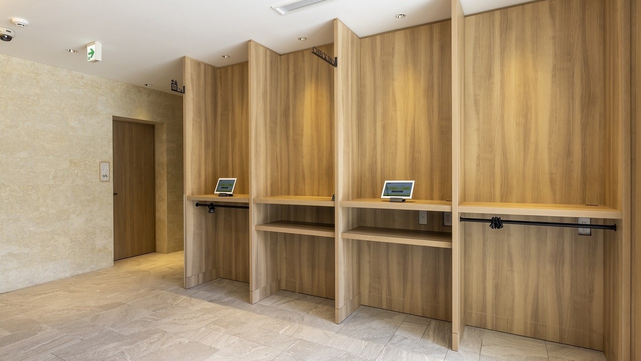 Check-in lobby