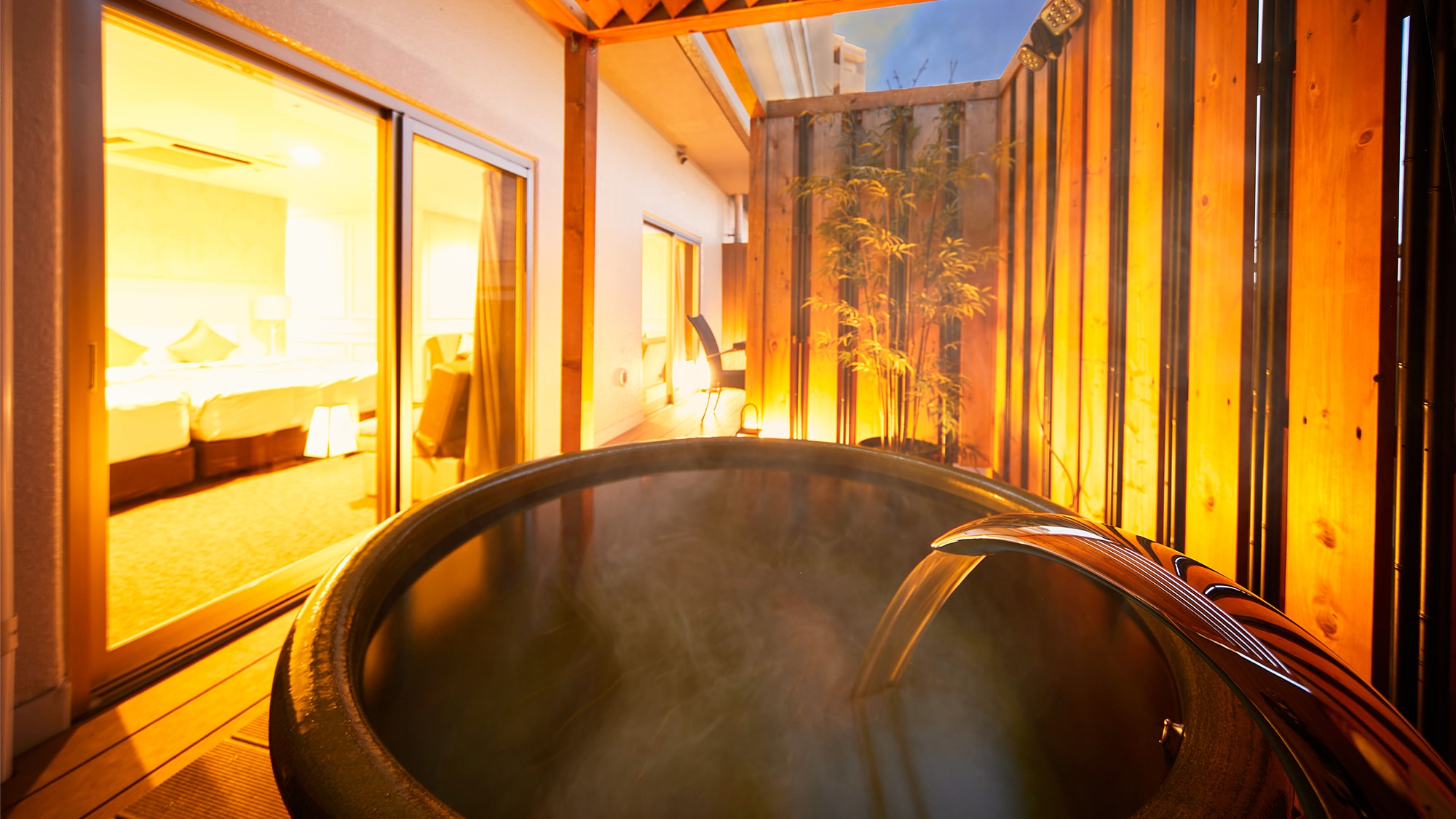 ☆ Guest room open-air bath