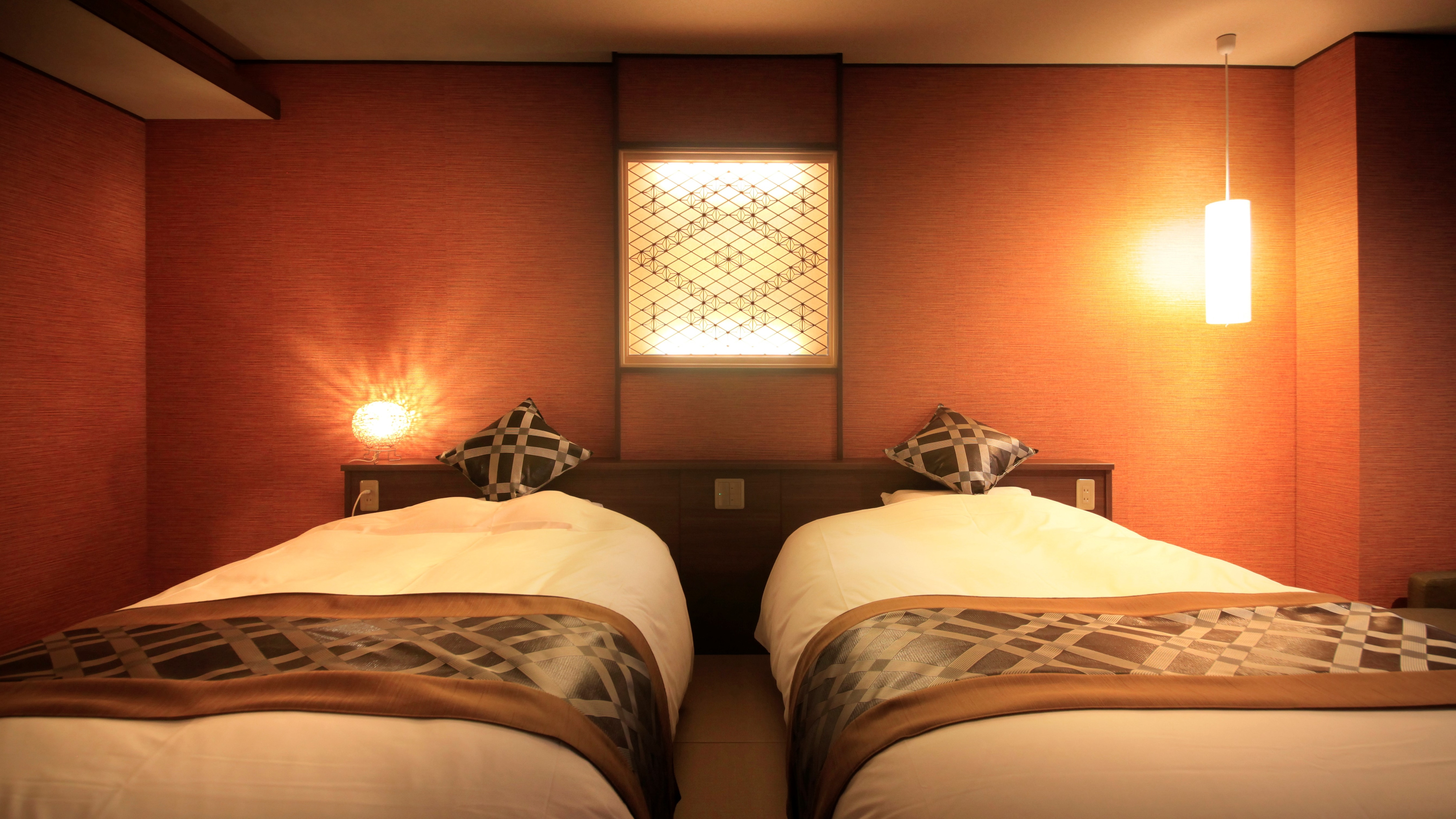 <Sun ~ NICHI ~> Japanese and Western room twin semi-double + shower room bed