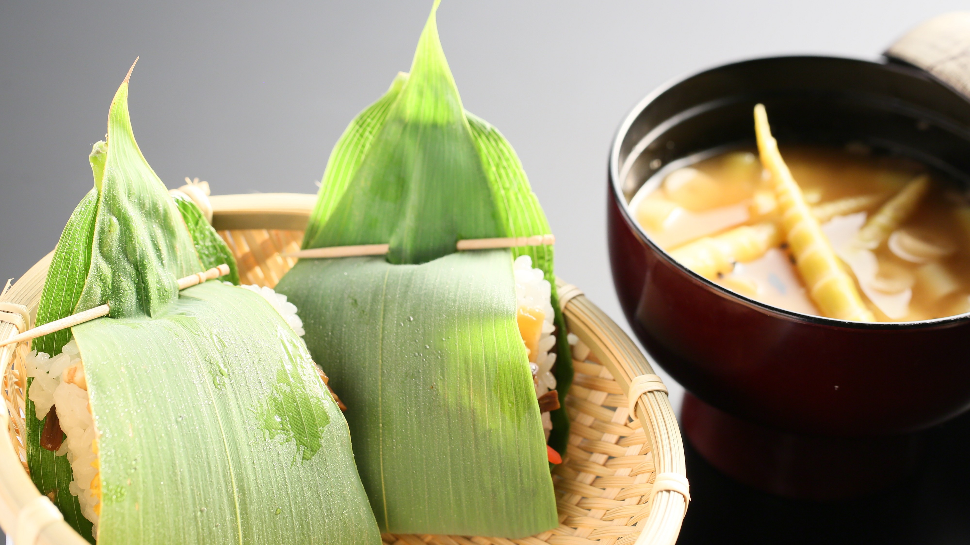 ■ Bamboo shoot seasonal menu example: Delicious seasonal ingredients cooked