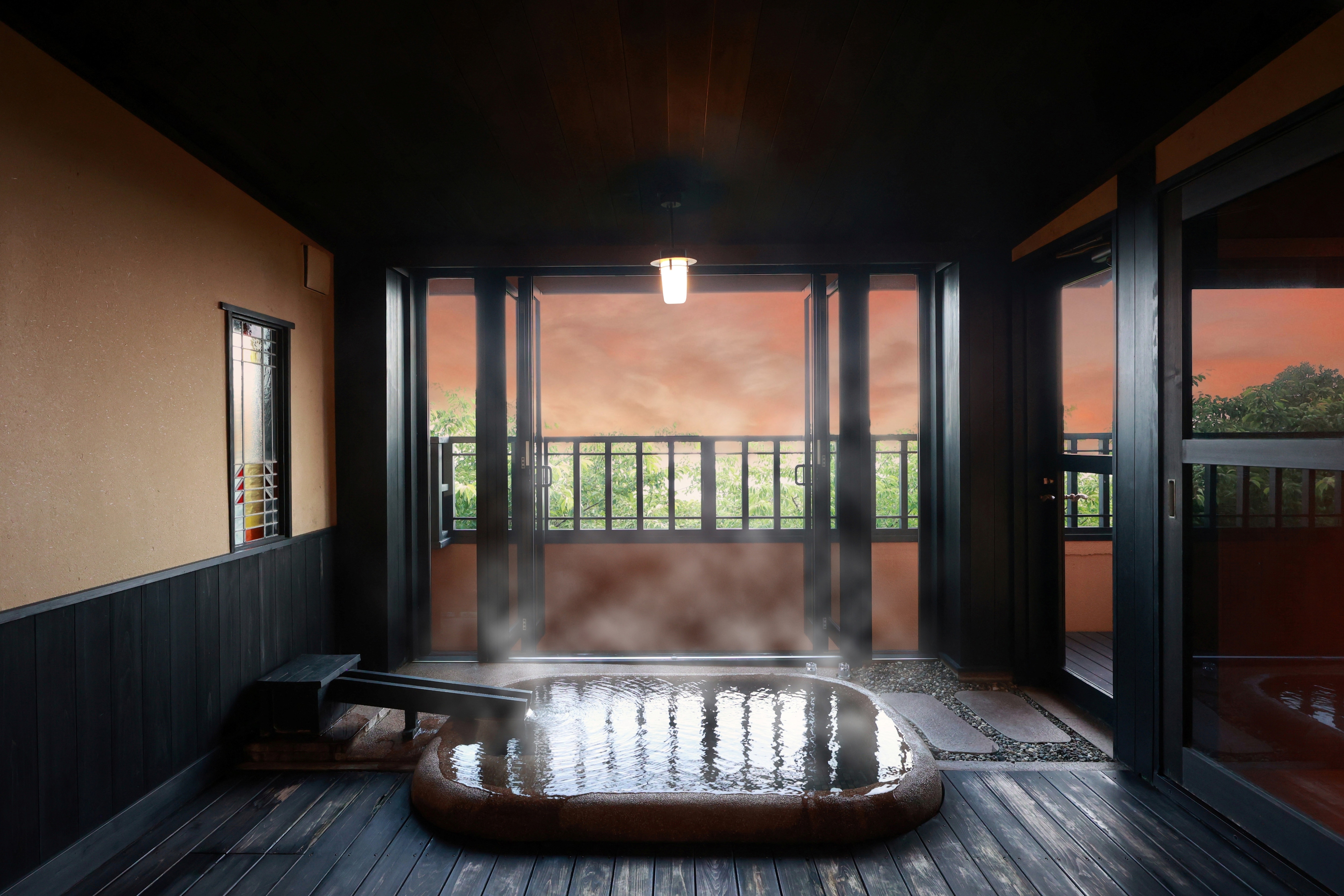 Moon Indoor bath Sunset Steam ・051