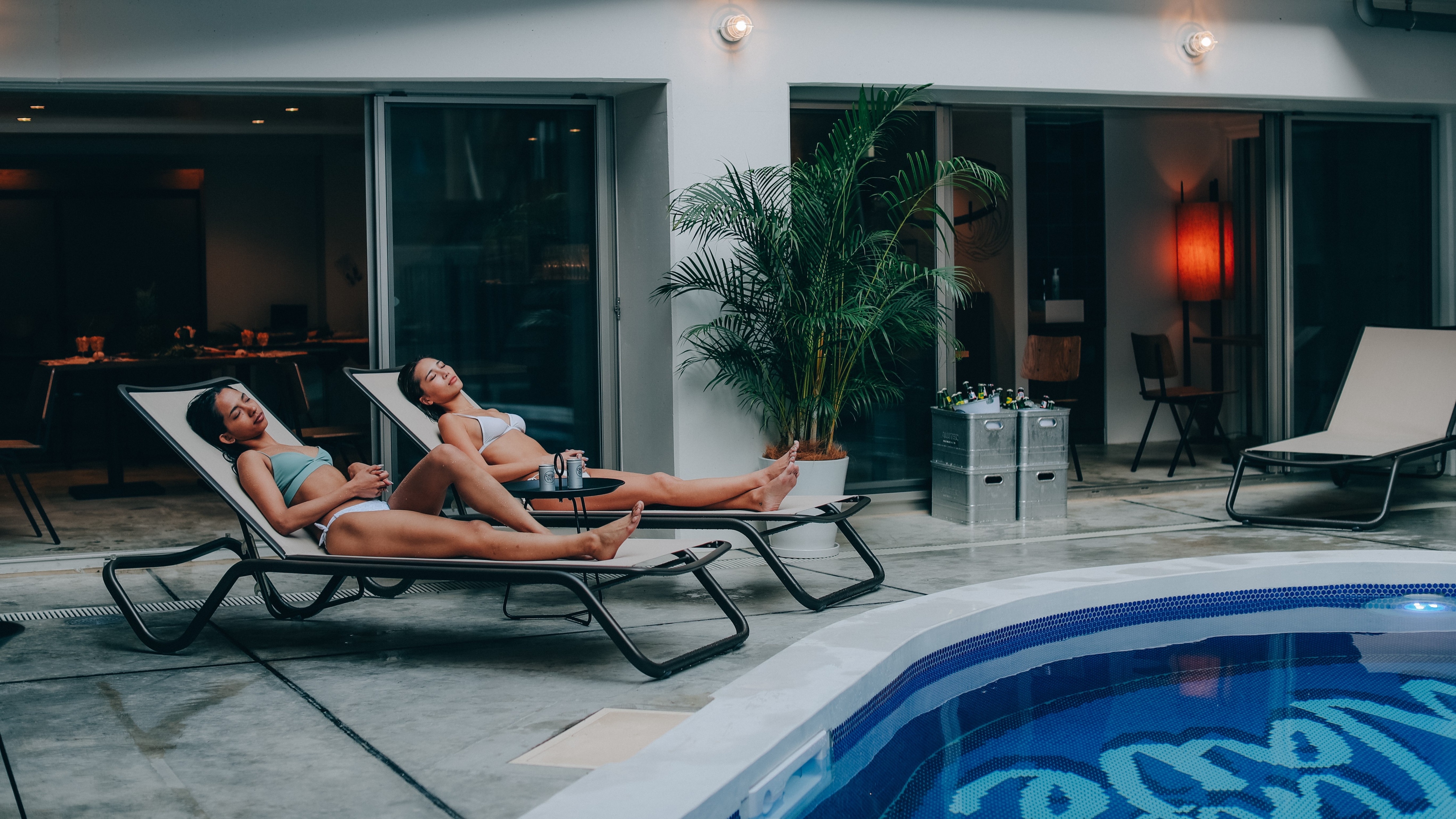 Chill out by the pool