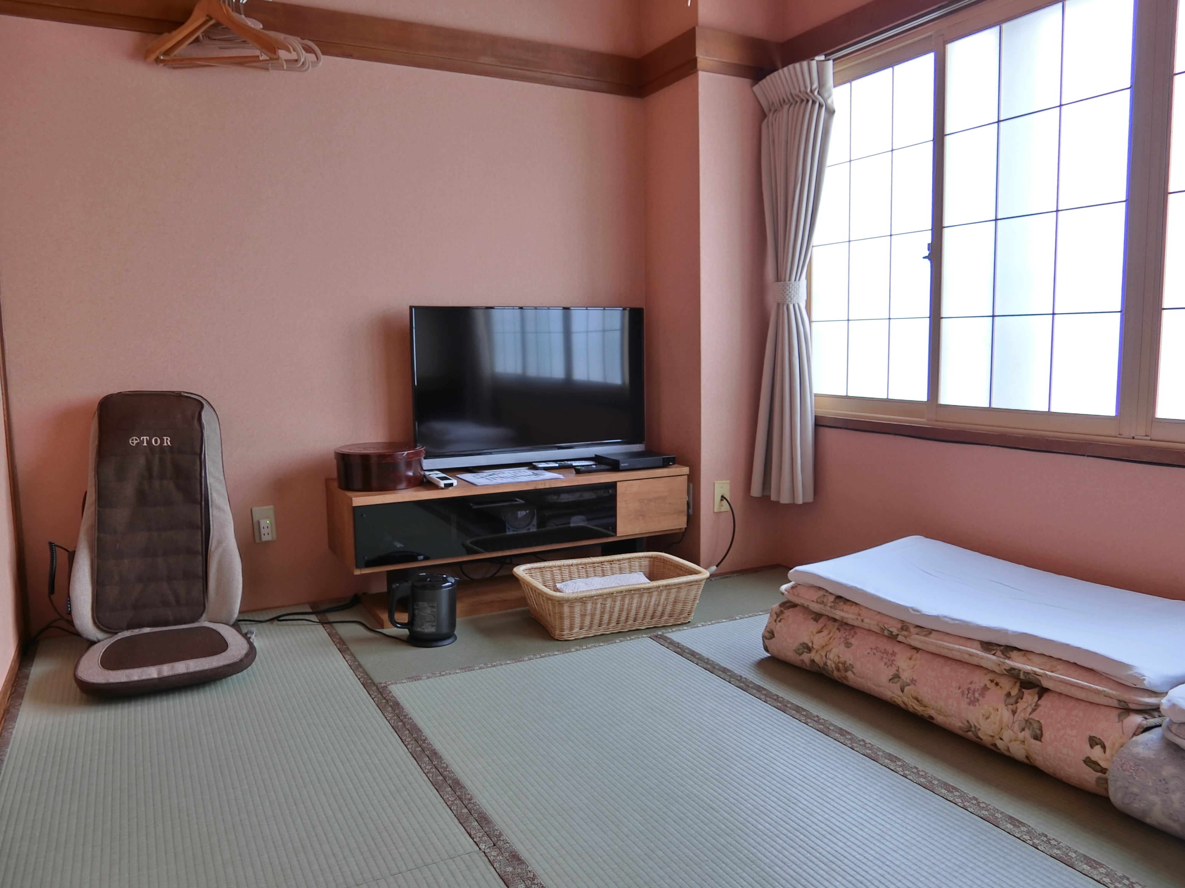Bathroom and toilet included, 6 tatami mat Japanese-style room, for 2 people