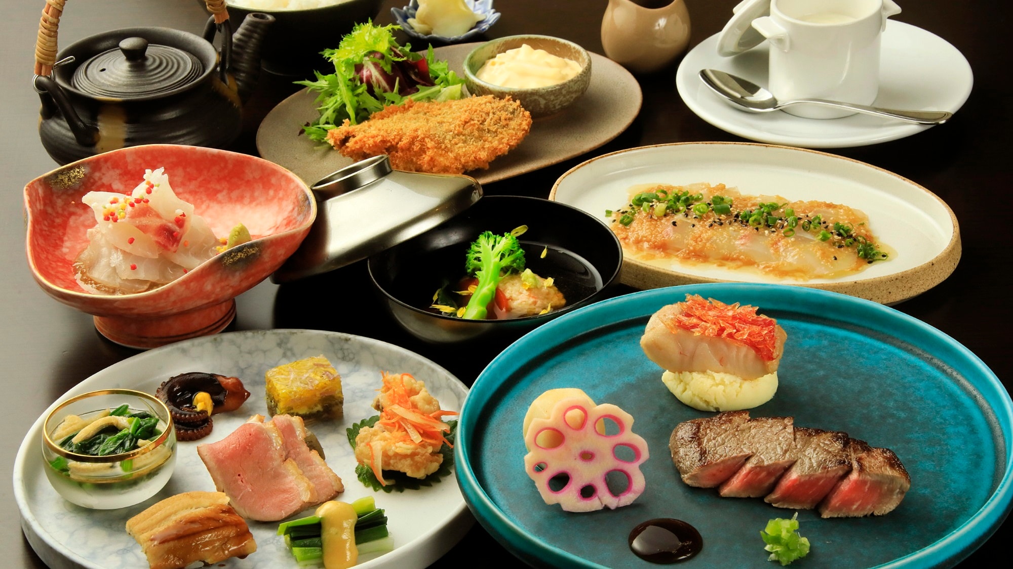 [晚餐]高級懷石料理*範例
