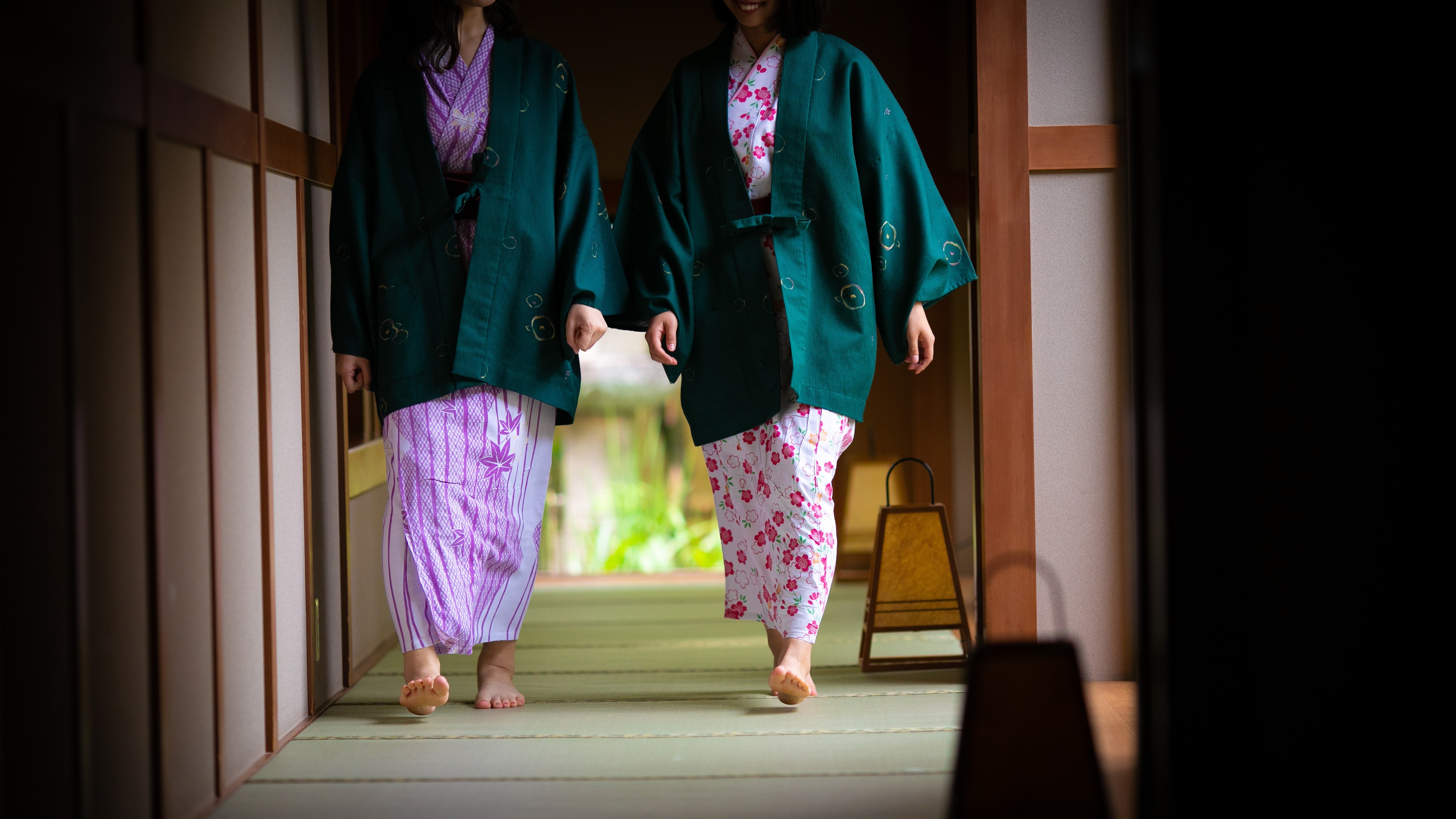 Take a walk in a yukata