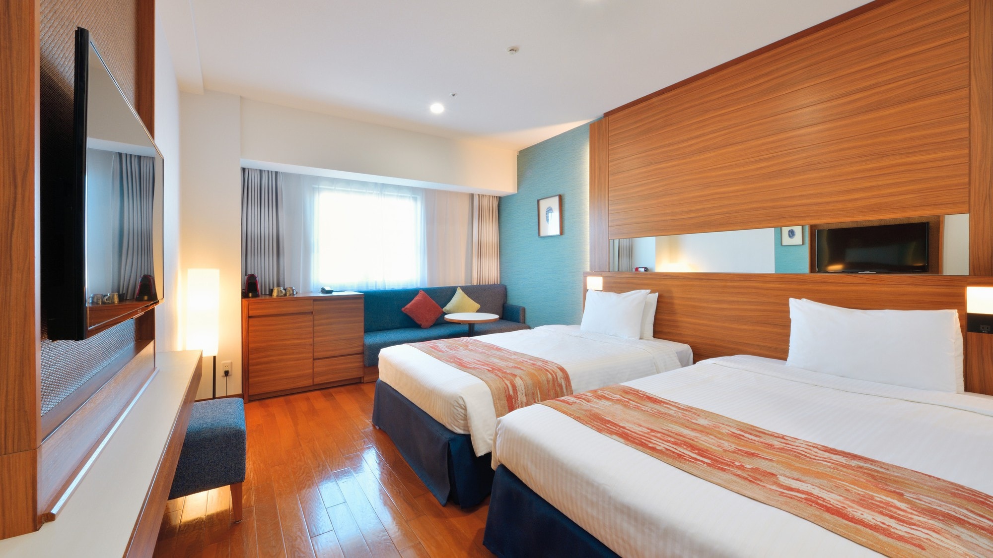 J premium twin room [23 square meters, non-smoking]