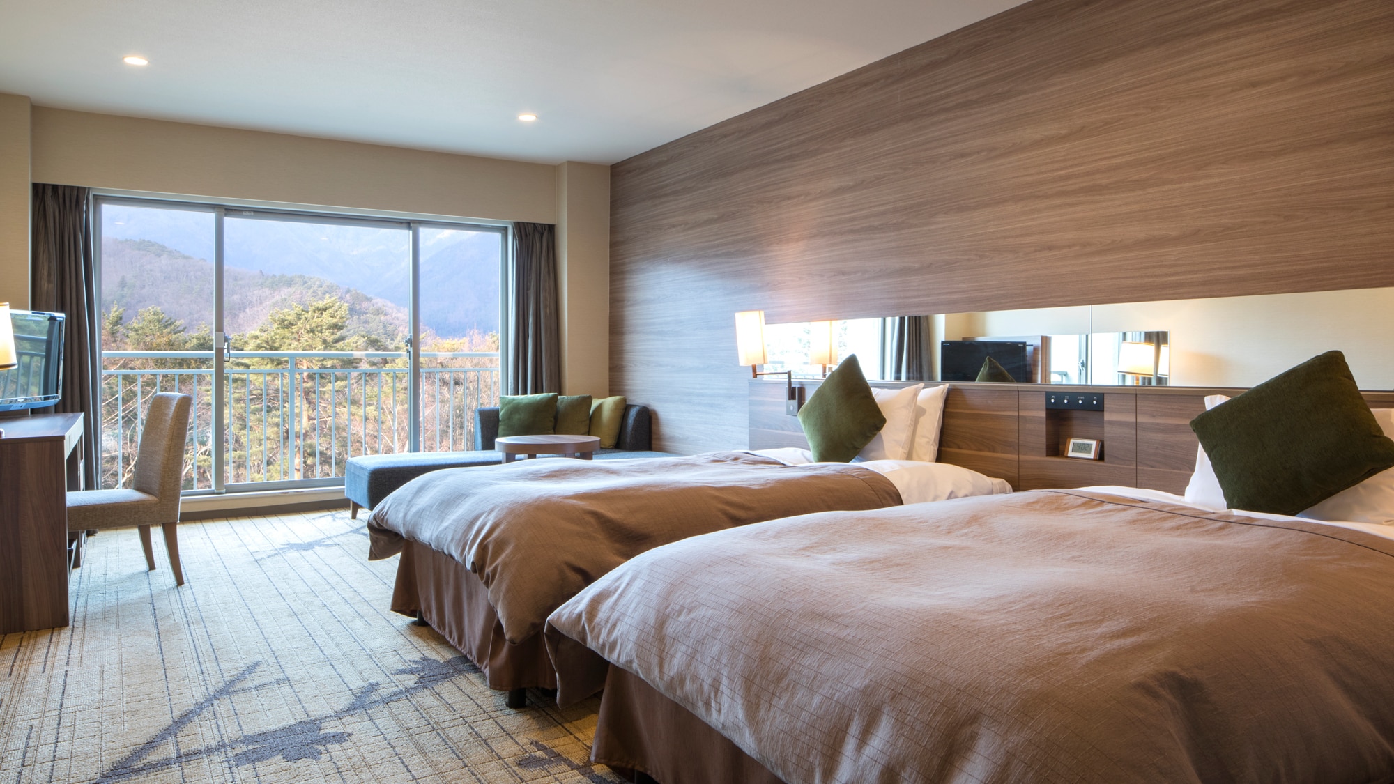 Moderate Twin Room [Garden View]