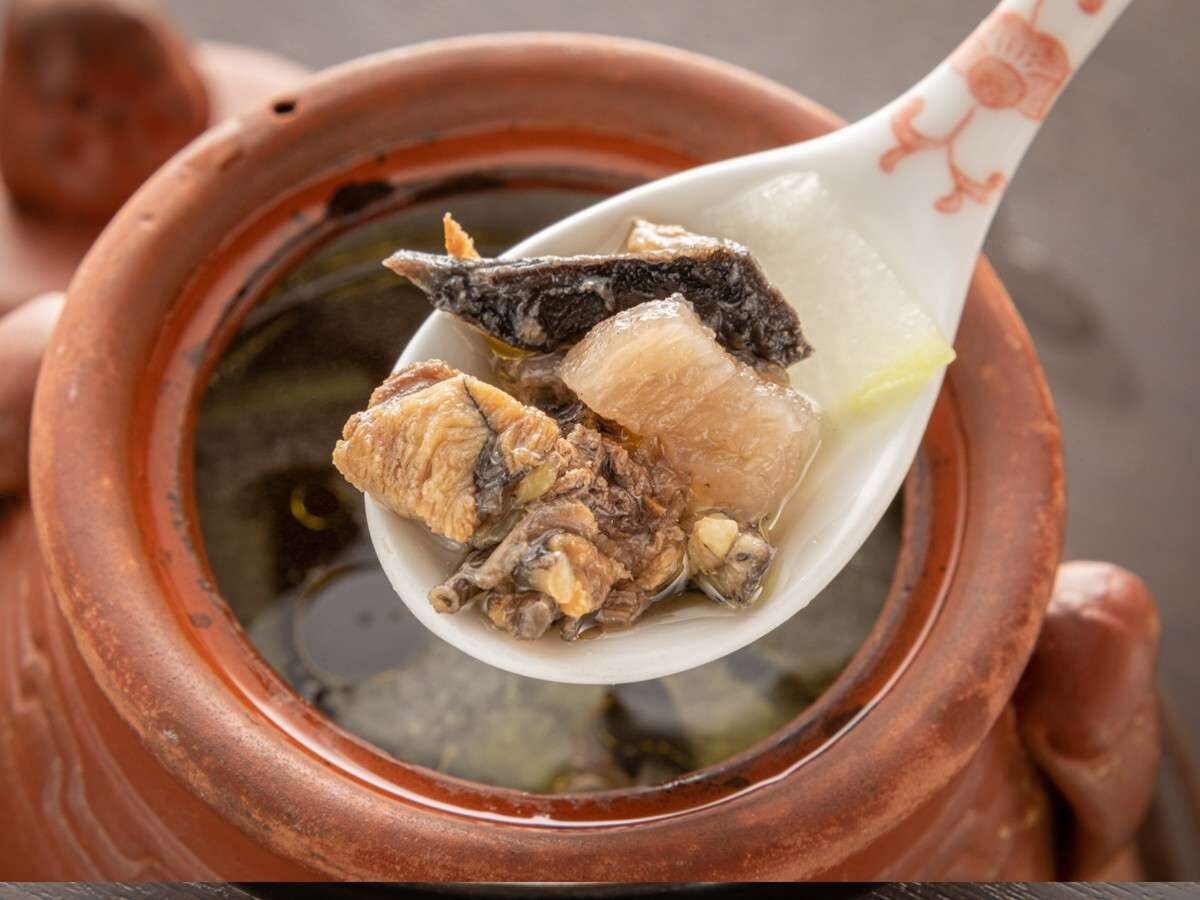 【藥膳懷石料理】烏骨雞湯