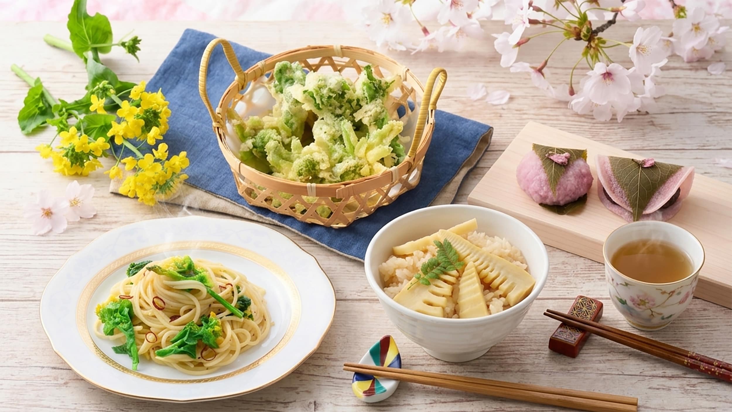 春限定｜春を、まるごと。五感で味わう贅沢。～春の味わい夕食ビュッフェ～