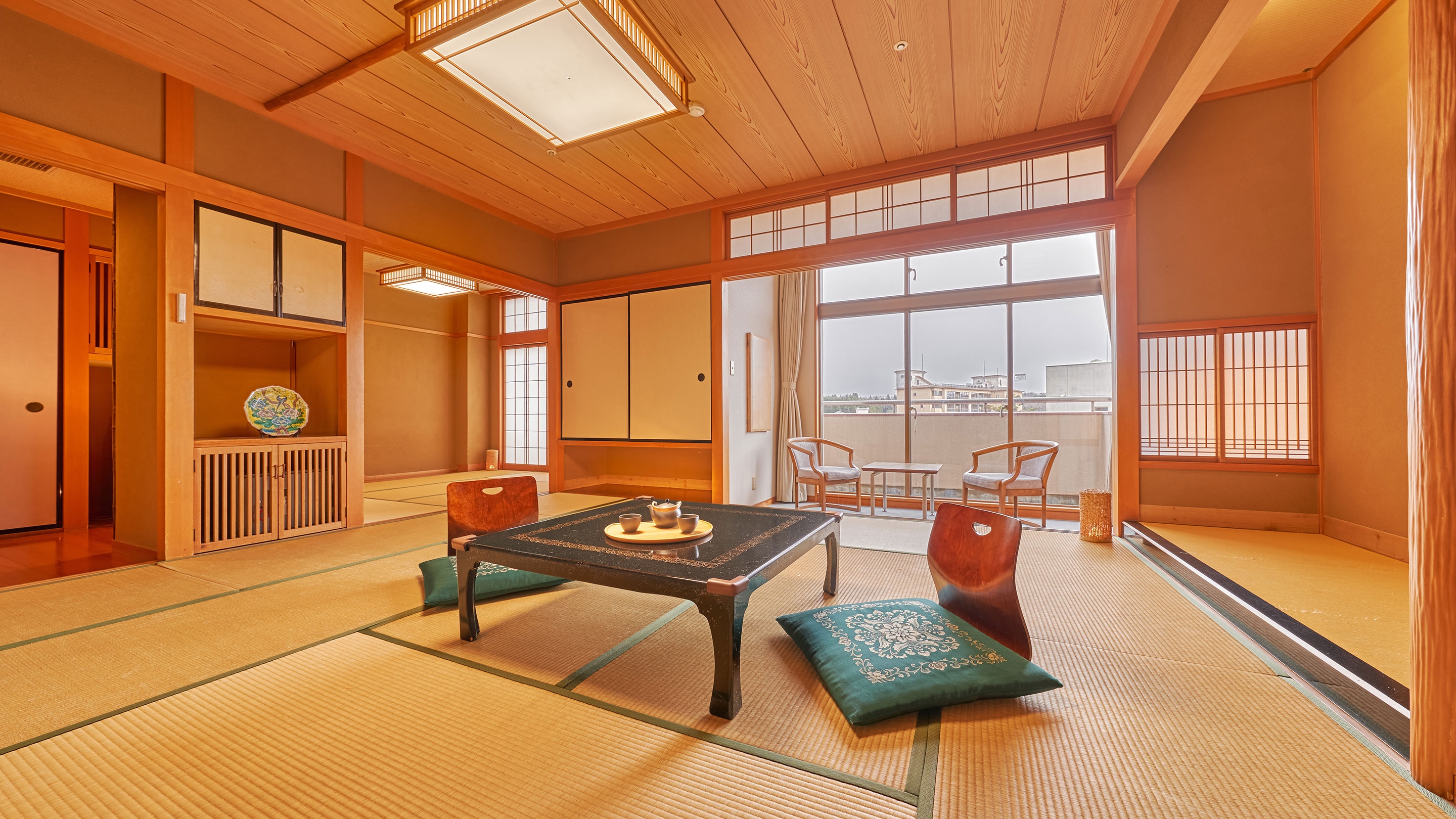 Two superior Japanese-style rooms *Example of a guest room