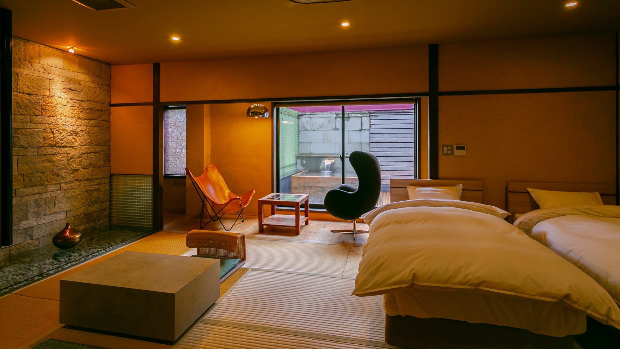 High-grade Japanese-Western style room with hot spring "Yamabuki" -yamabuki-