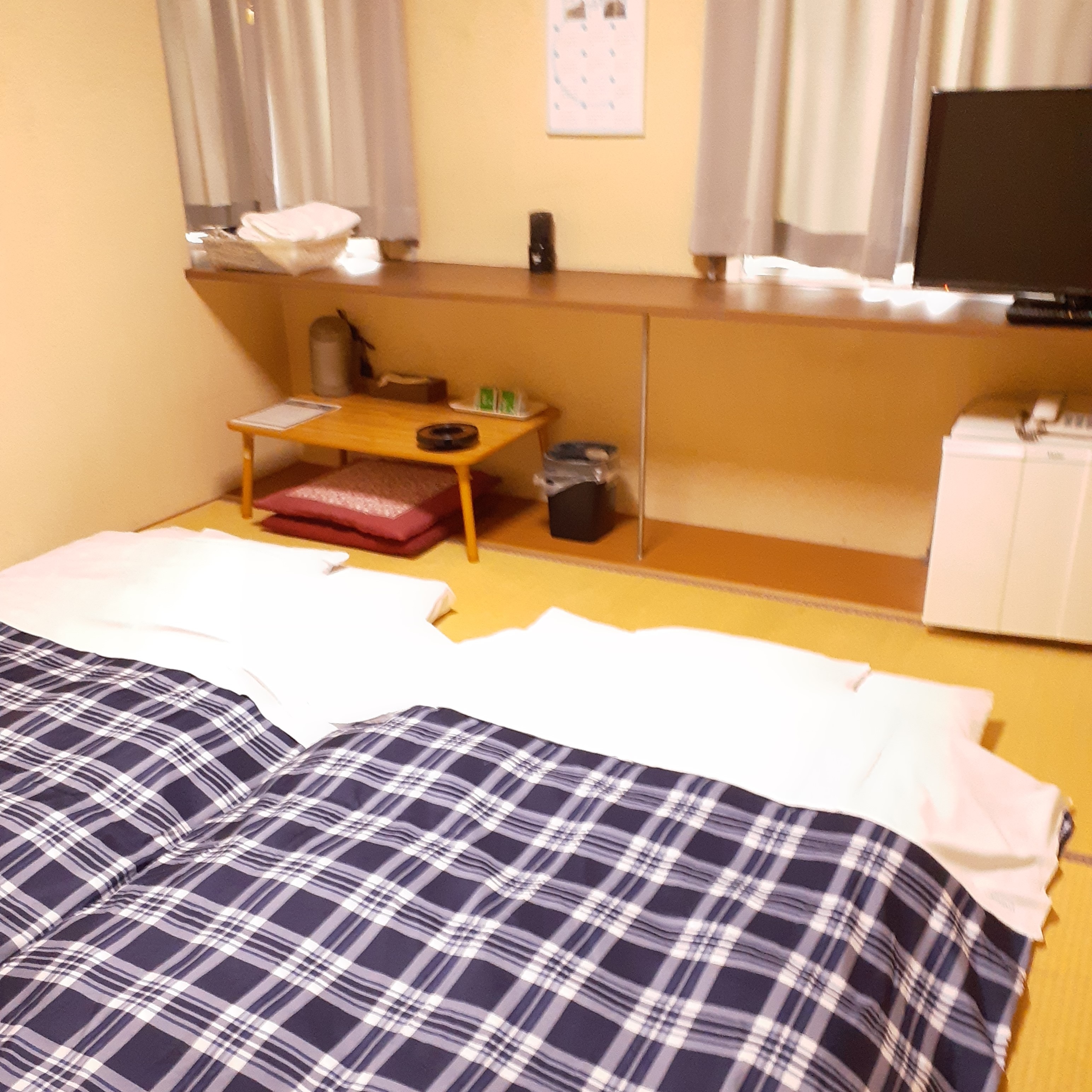 Kamar bergaya Jepang dengan B/T