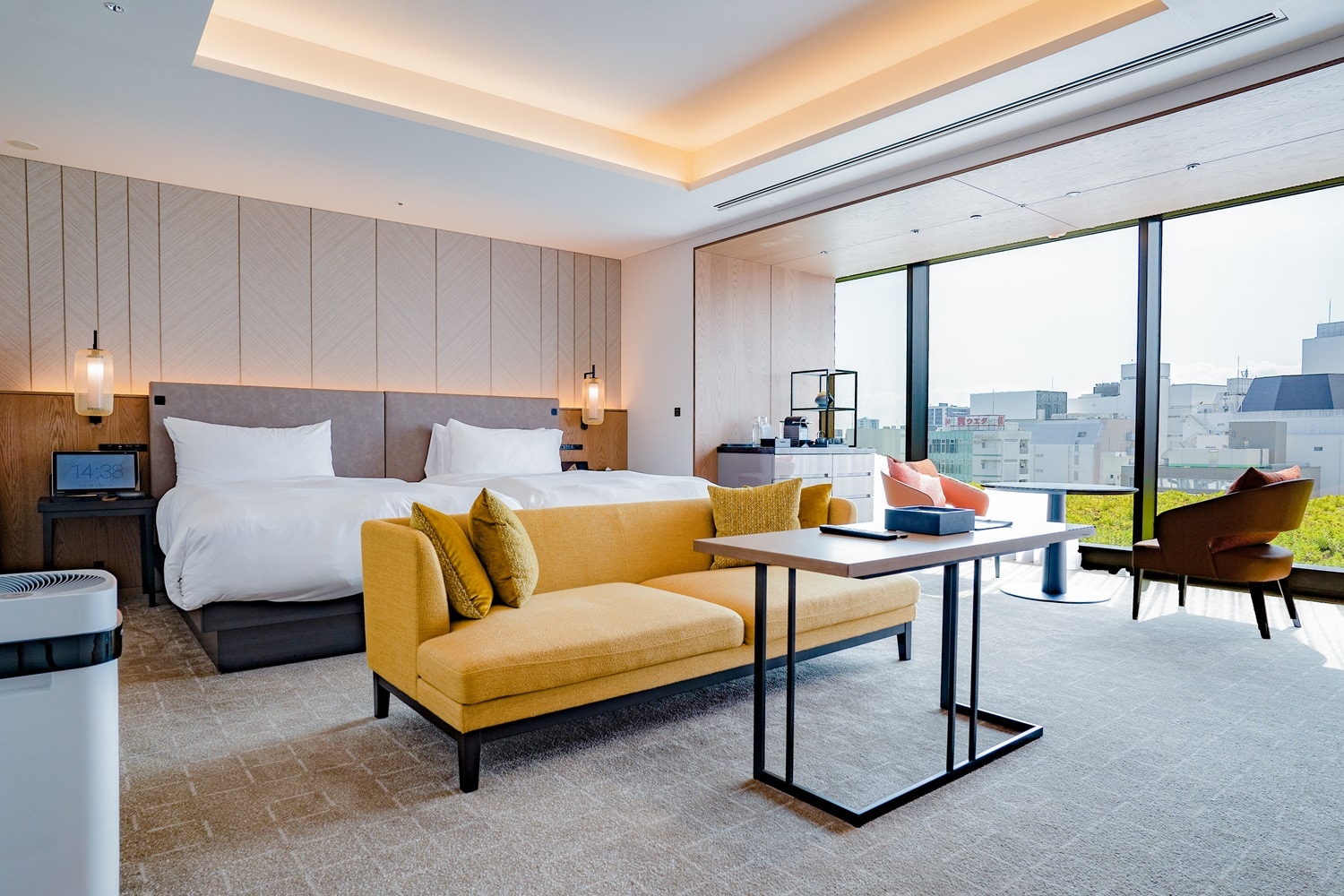 Premier Twin Park View Corner Room
