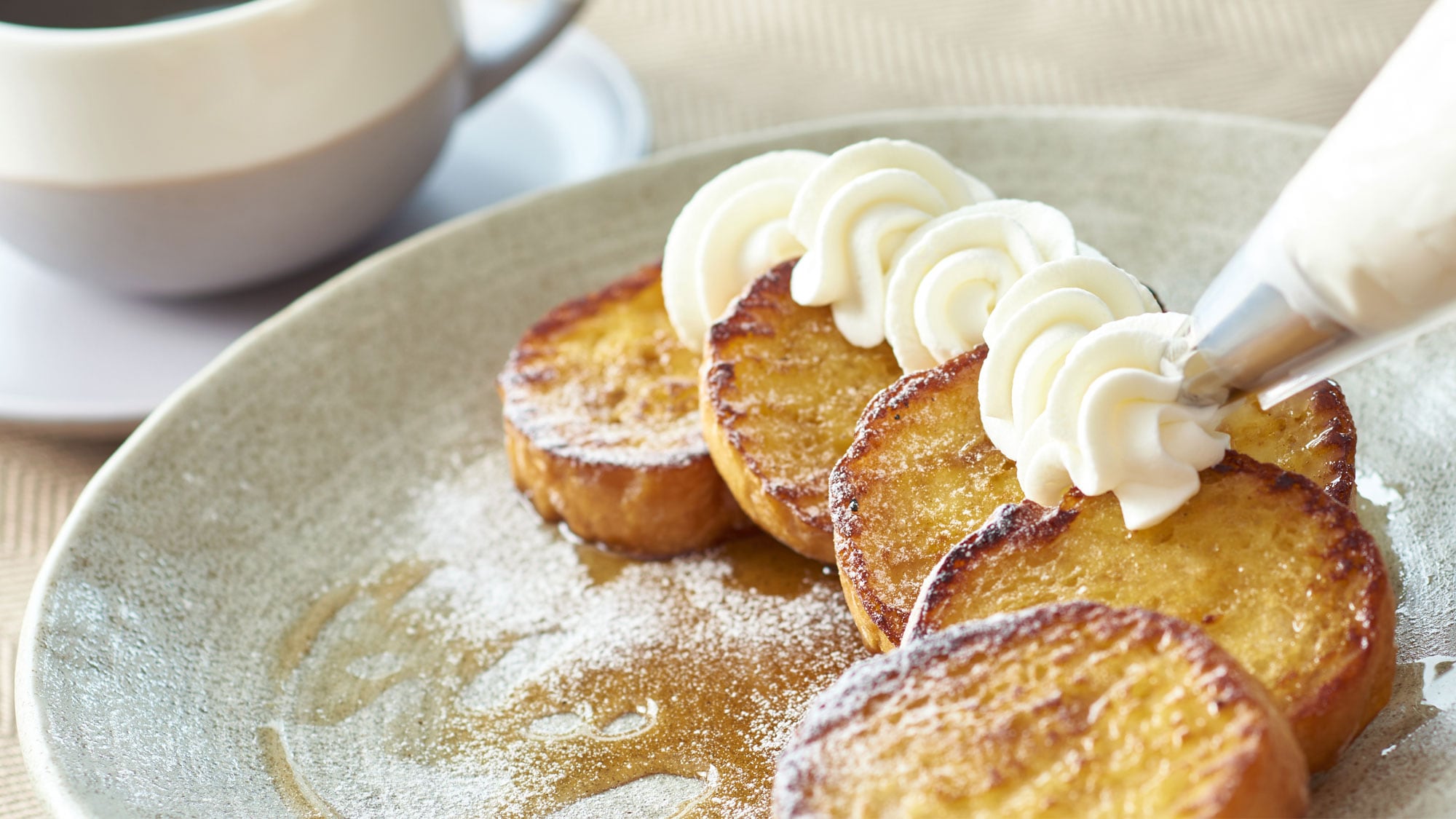Morning buffet <French toast>