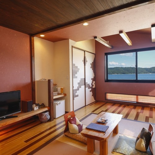 Kamar tamu yang menghadap laut [Kinohana] / Contoh