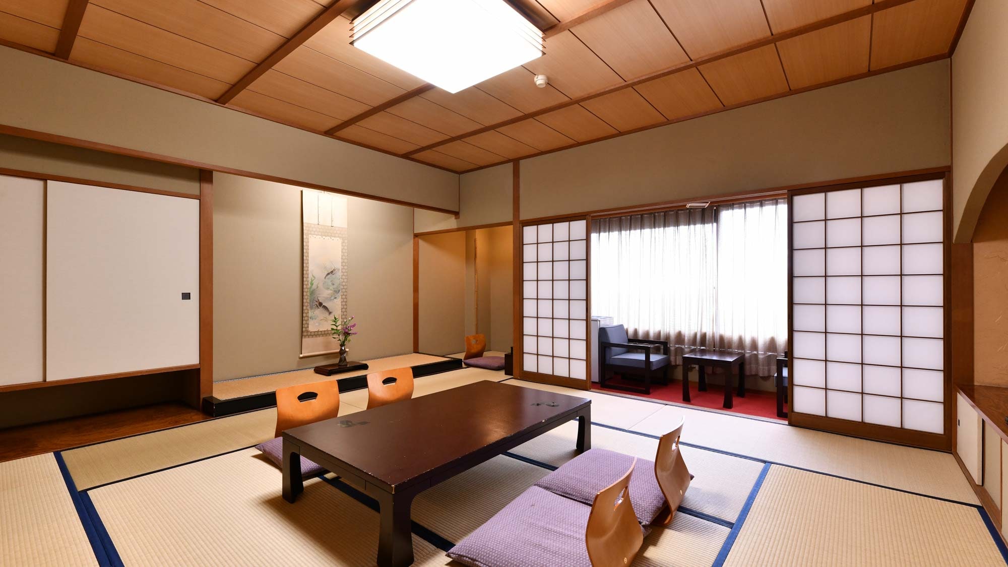 Example of guest room | Houraku Japanese-style room 13.5 tatami mats Non-smoking