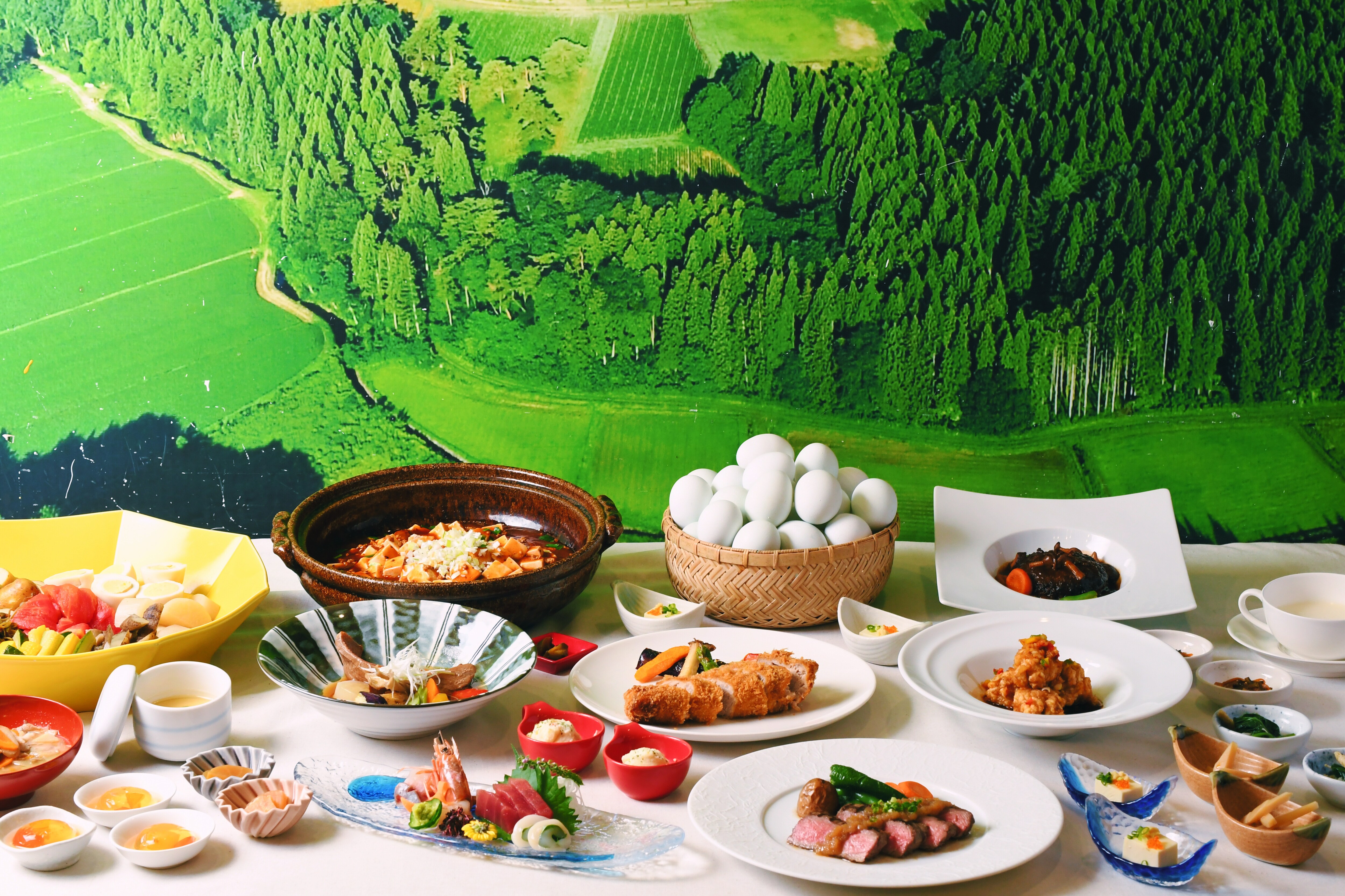 Dinner half buffet image cut
