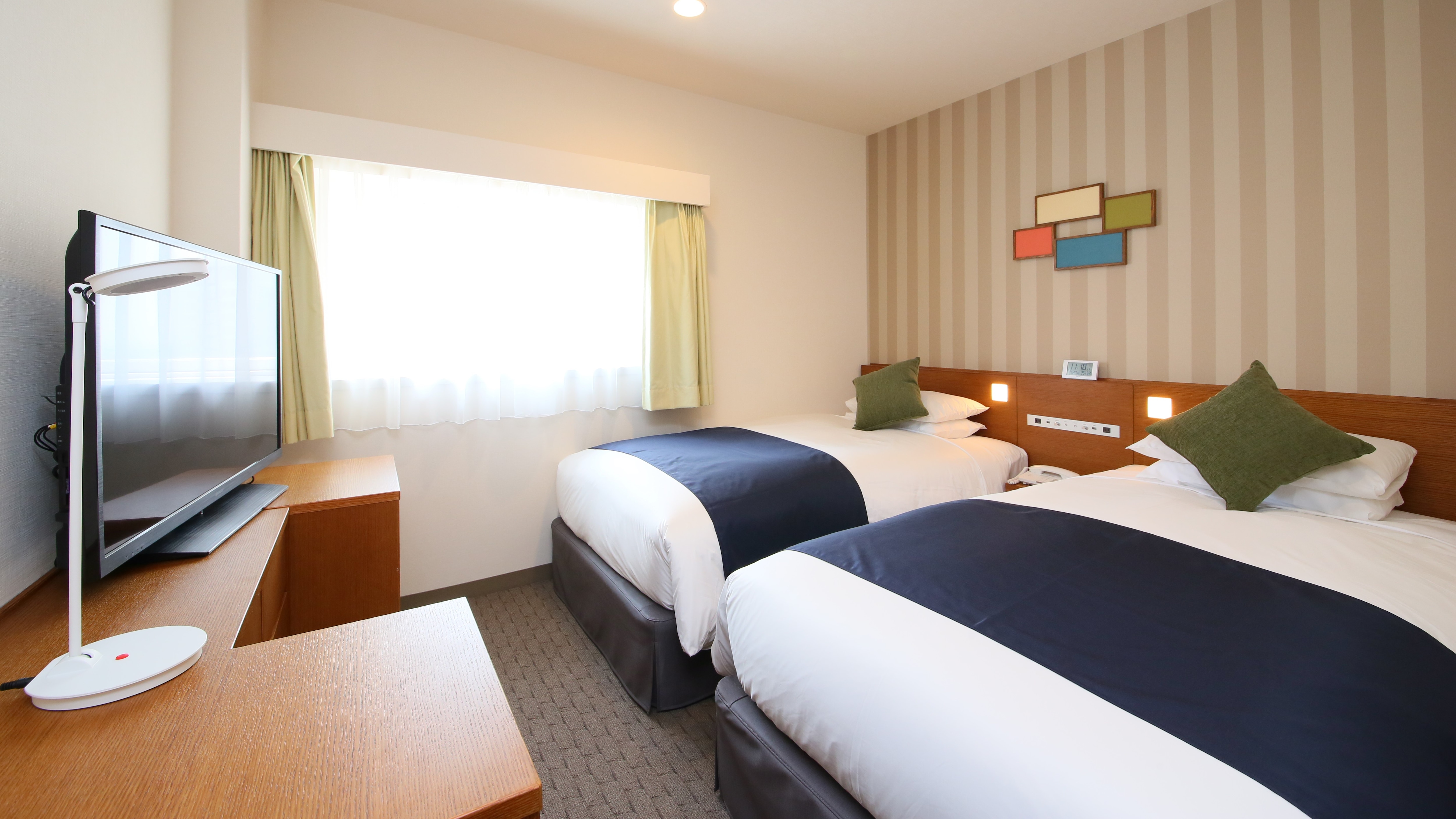 [Standard twin room] Area 16.5㎡ / Bed width 110cm